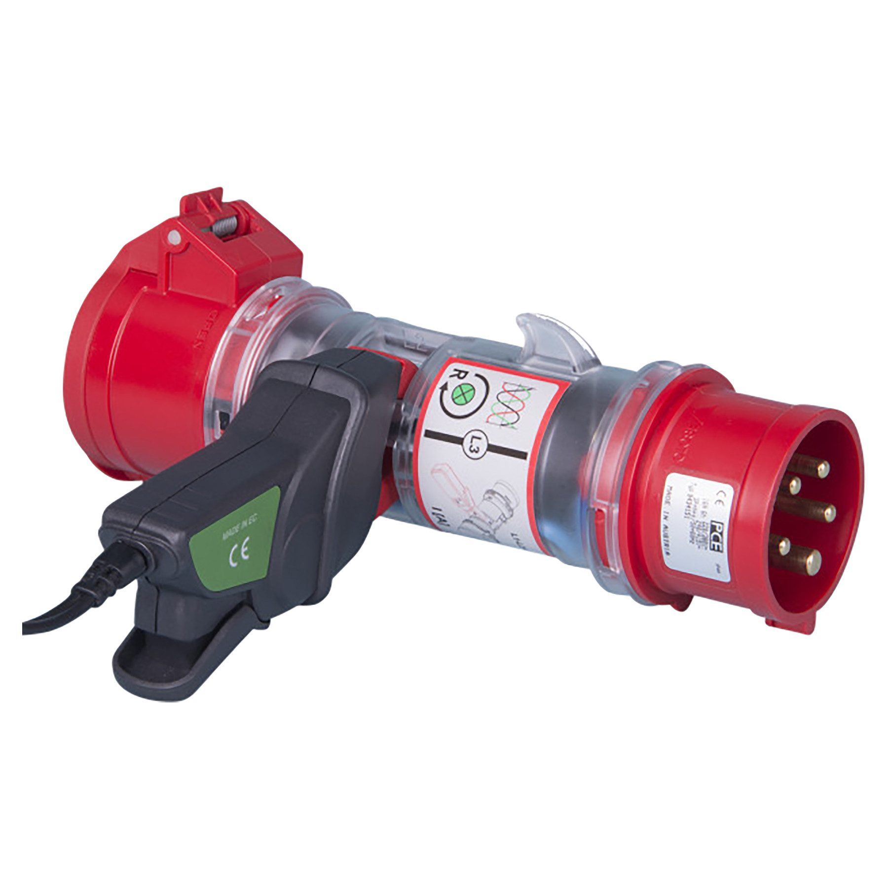 PCE CEE-Stecker PCE CEE-Strommessstecker 16 A, 5-polig