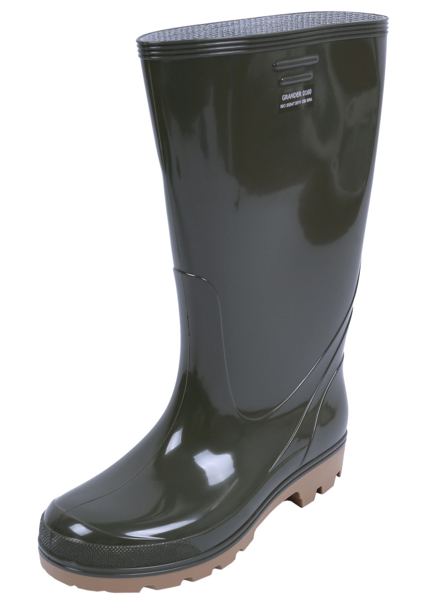 Sarcia.eu Olivgrüne lange Gummistiefel für Herren GRANDER DEMAR 41 EU Gummistiefel