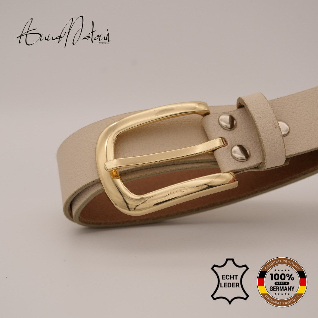 AnnaMatoni Ledergürtel AnnaMatoni Leder Gürtel Flora günstig online kaufen