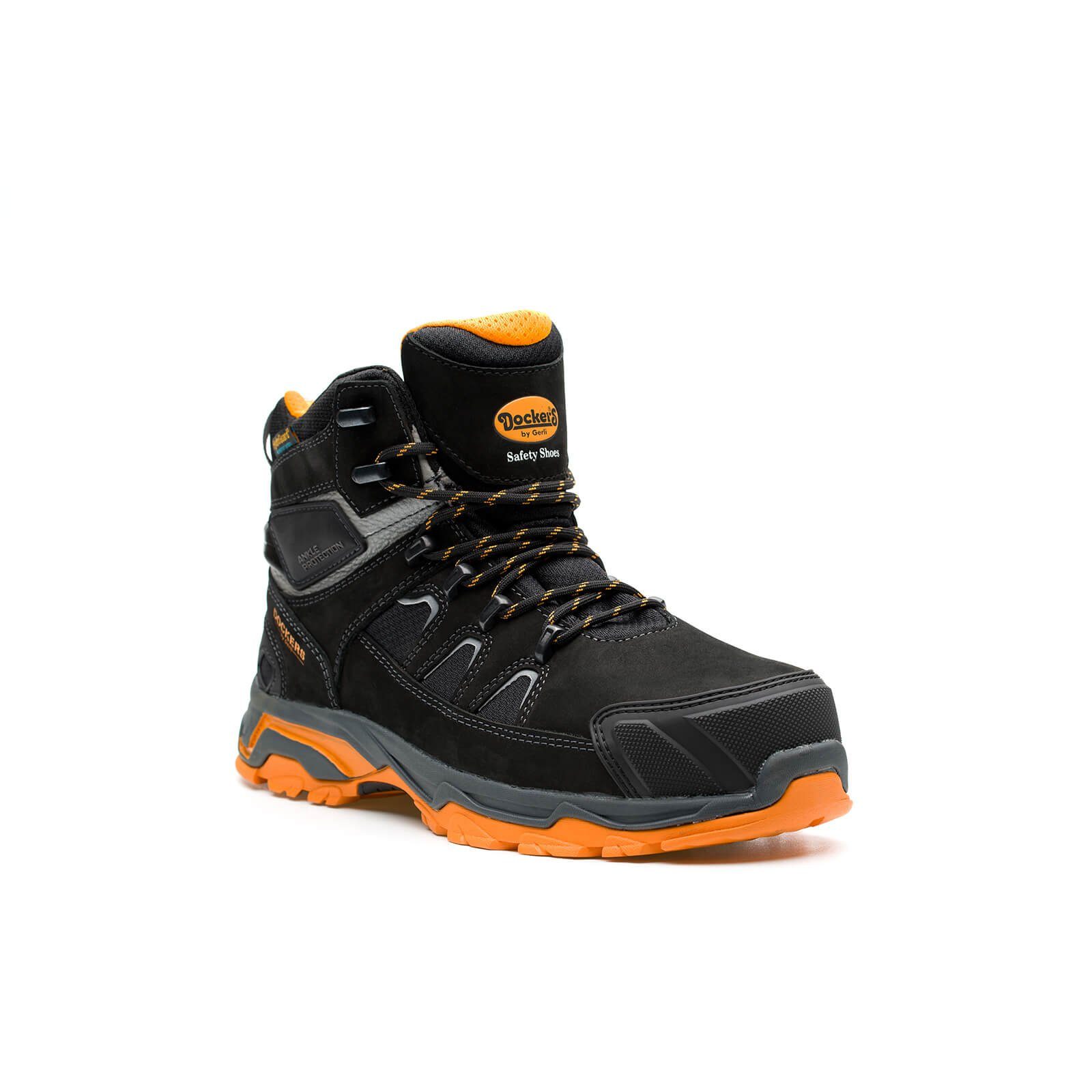 Dockers by Gerli Dockers Safety Shoes Horus High Schwarz Arbeitsschuh