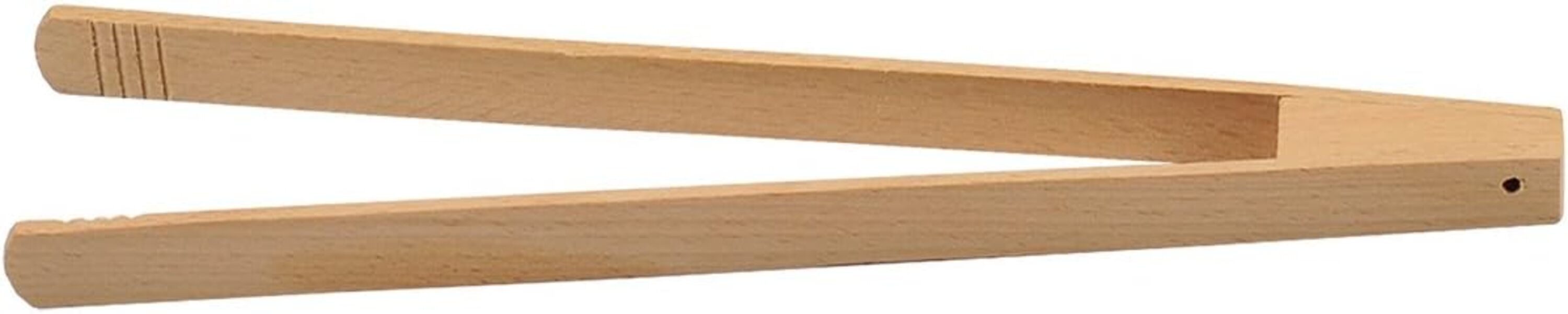 KESPER® Grillzange Gurkenzange, Federnd, Buchenholz, braun, 50 x 5 x 5 cm