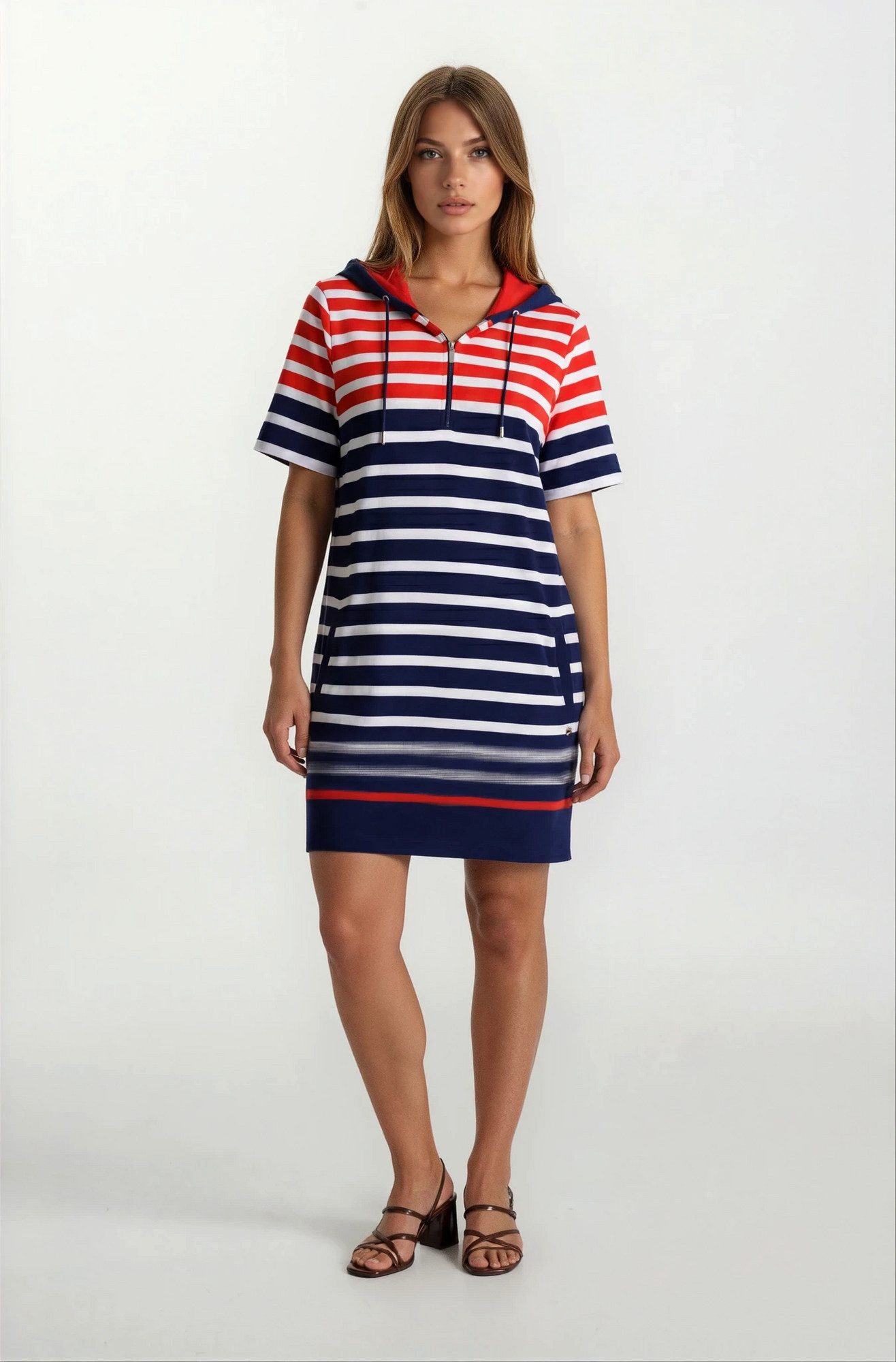 Hajo Sweatkleid Sweatkleid mit Kapuze stay fresh® günstig online kaufen