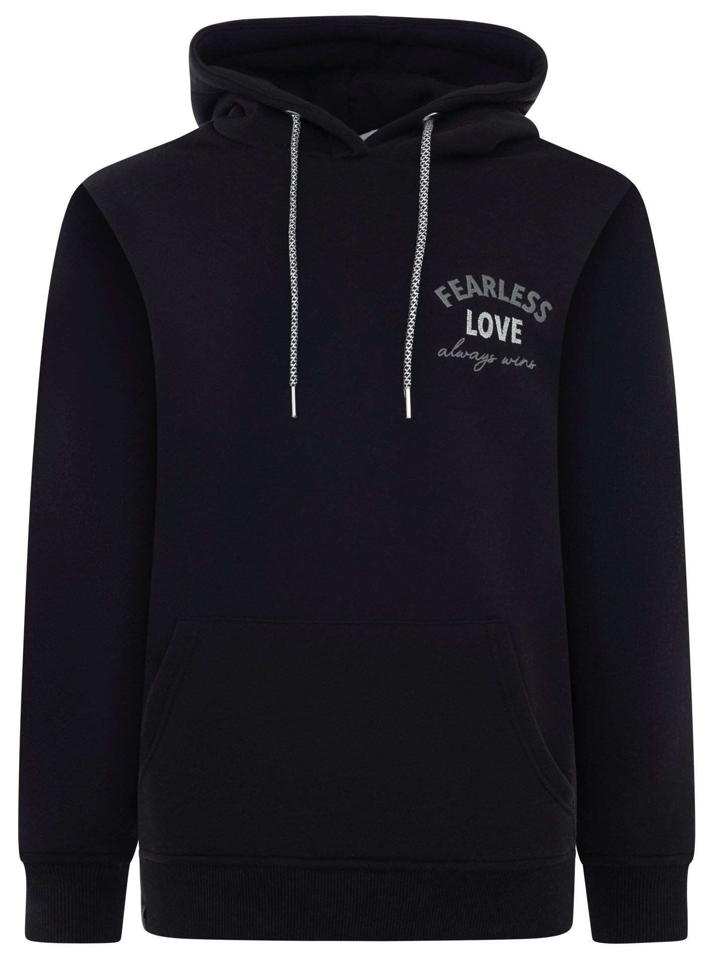Zwillingsherz Hoodie "Wings" glamouröse Stickerei mit Flügeln, Pailletten, günstig online kaufen