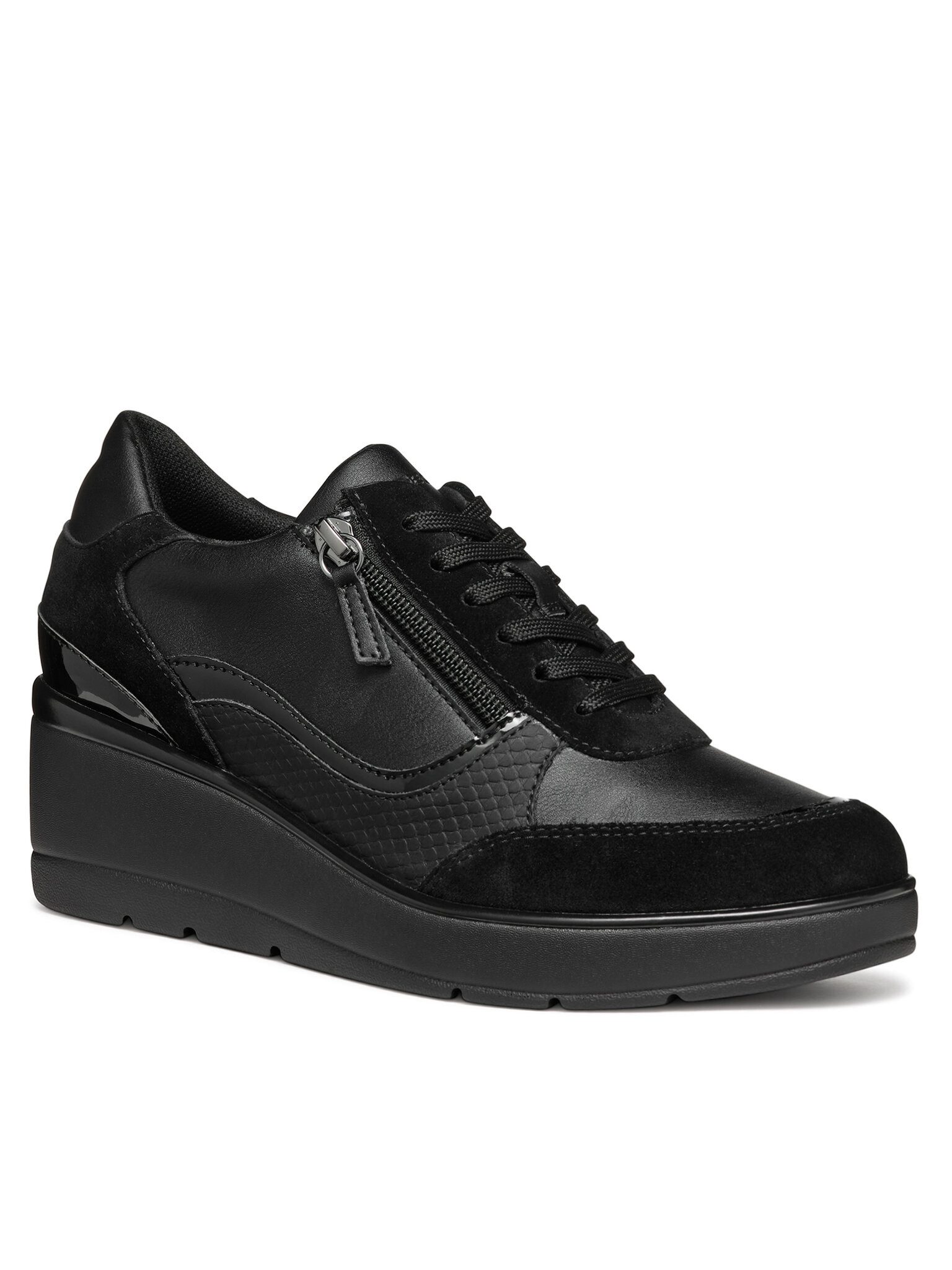 Geox Geox Damen Sneakers GEOX-D ILDE D46RAA 05422 C9999 Schwarz Sneaker