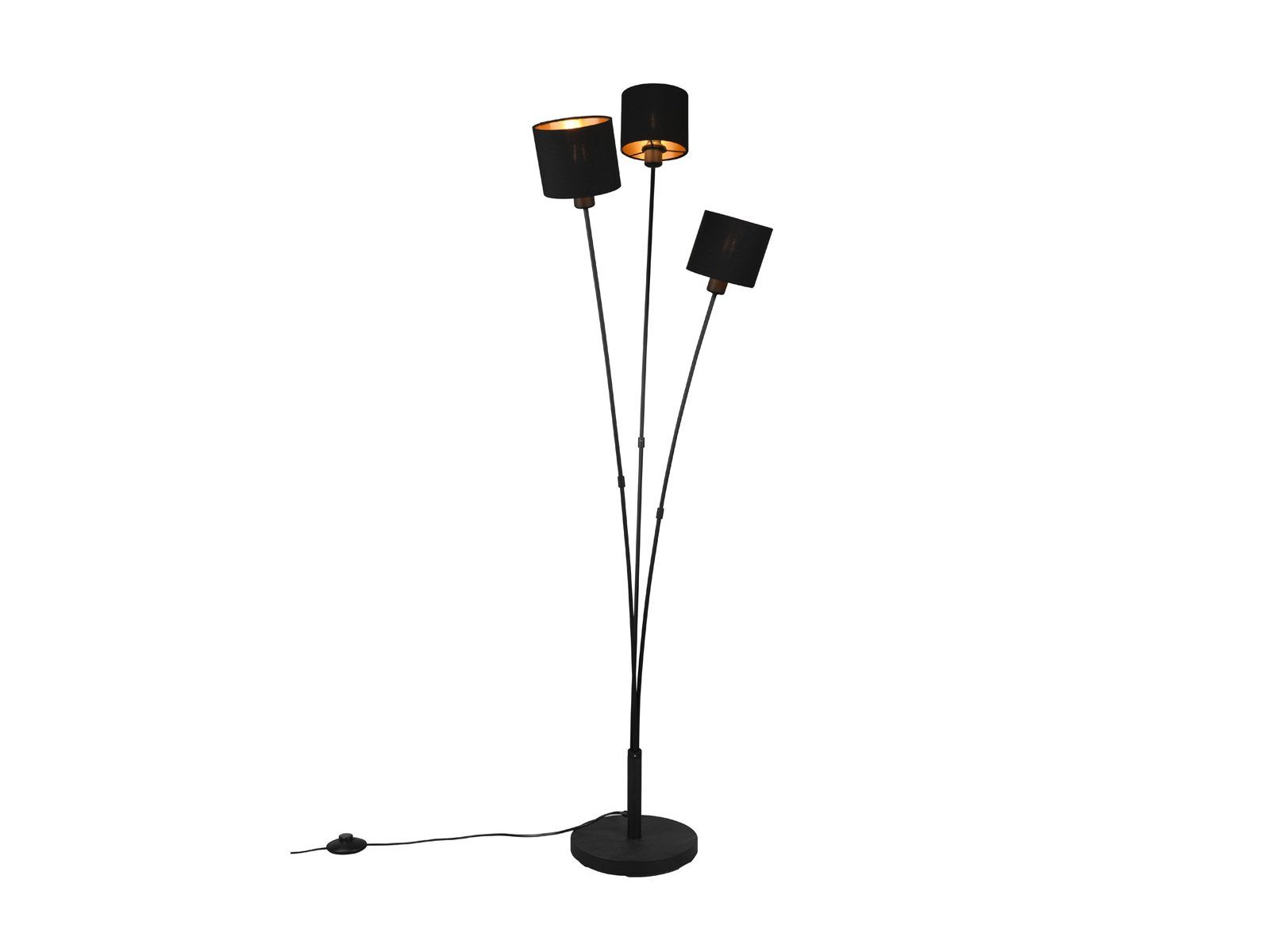 Reality Leuchten LED Stehlampe, Dimmfunktion, LED wechselbar, Warmweiß, aus günstig online kaufen