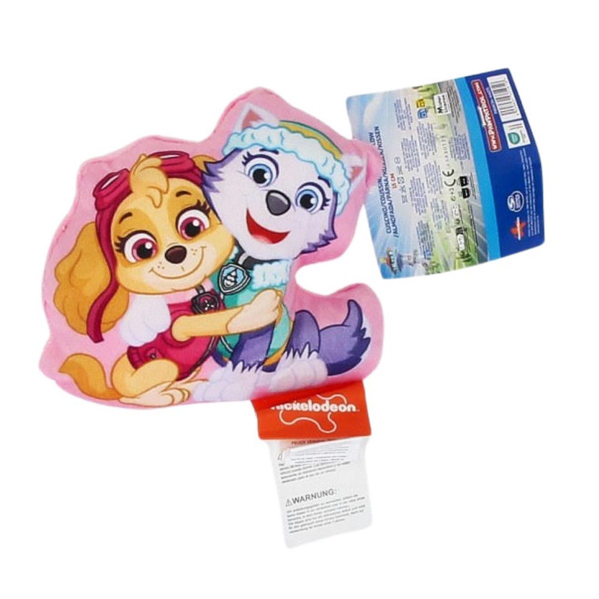 PAW PATROL Dekokissen Mini Kissen 15 cm 3D Motivkissen für Bett Sofa Kinderzimmer