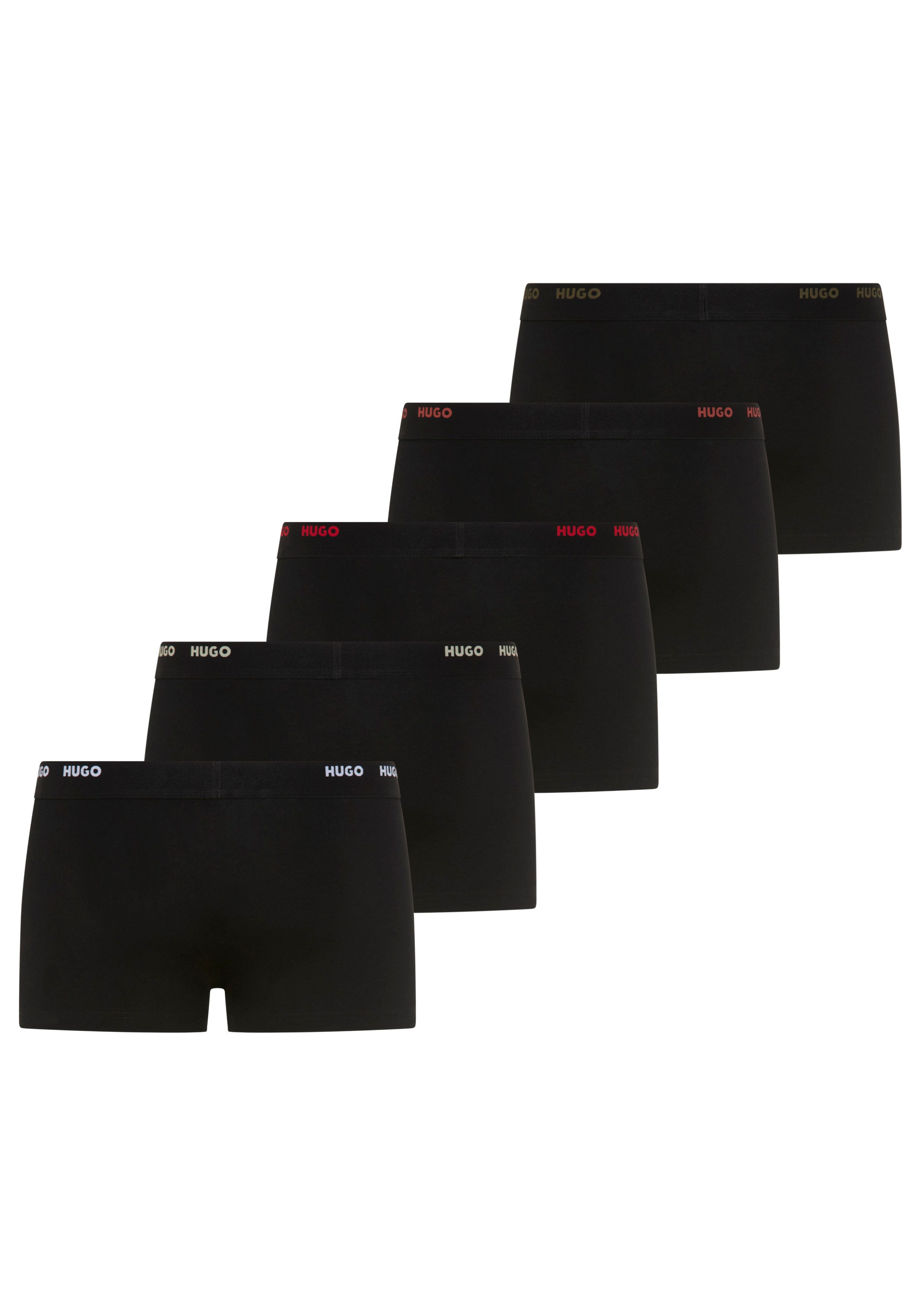 HUGO Trunk FIVE PACK (Packung, 5-St., 5er-Pack) mit HUGO Schriftzug