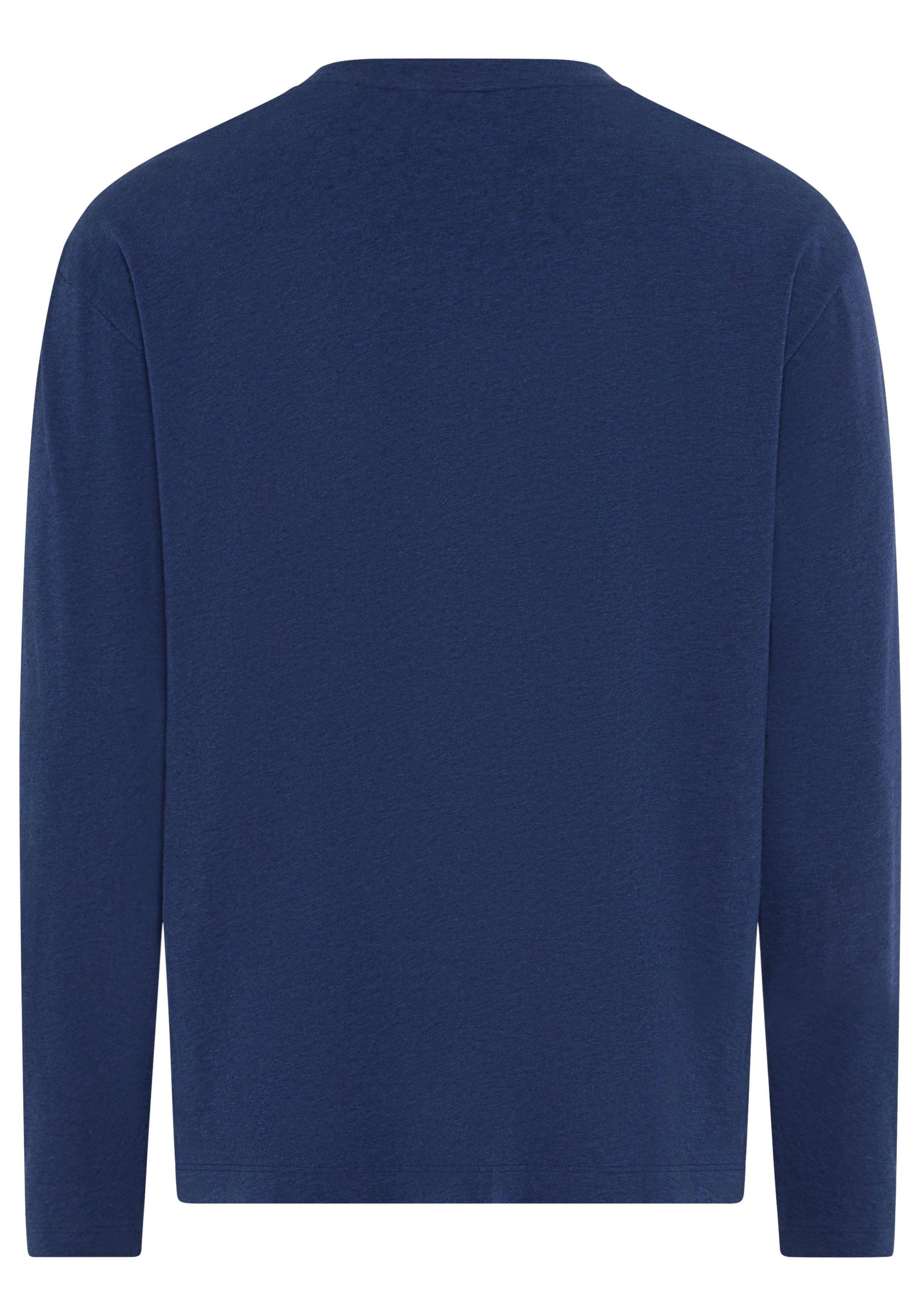 HUGO Langarmshirt T-Shirt Laze Longsleeve mit Rundhalsausschnitt