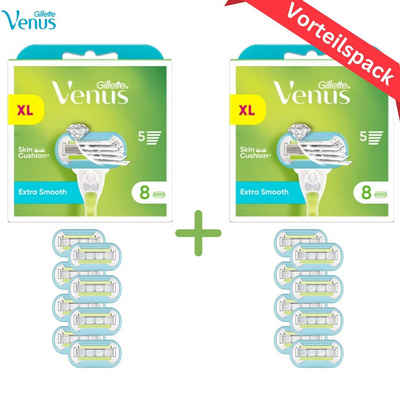 Gillette Venus Rasierklingen Extra Smooth, 5-fach-Klinge mit Diamant-ähnliche Beschichtung