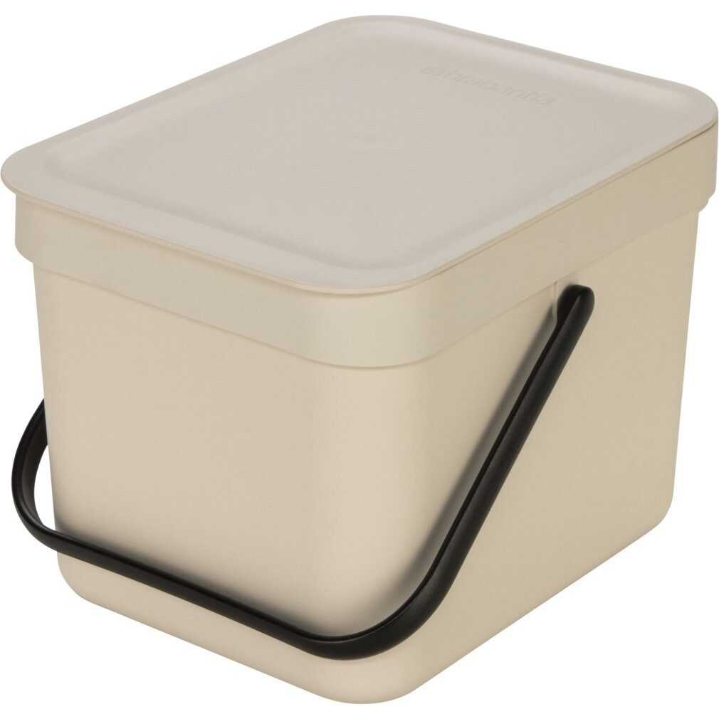 Brabantia Mülltrennsystem Sort & Go Abfallbehäl. Soft Beige 6 L