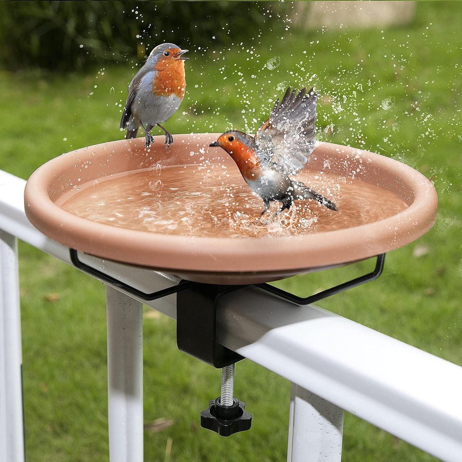 LuxusKollektion Vogelhaus Vogeltränke Balkon Groß Rostfrei günstig online kaufen