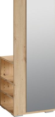 byLIVING Garderobenpaneel Ben (1 St), Breite 40 cm, mit Spiegel und Kleiderstange