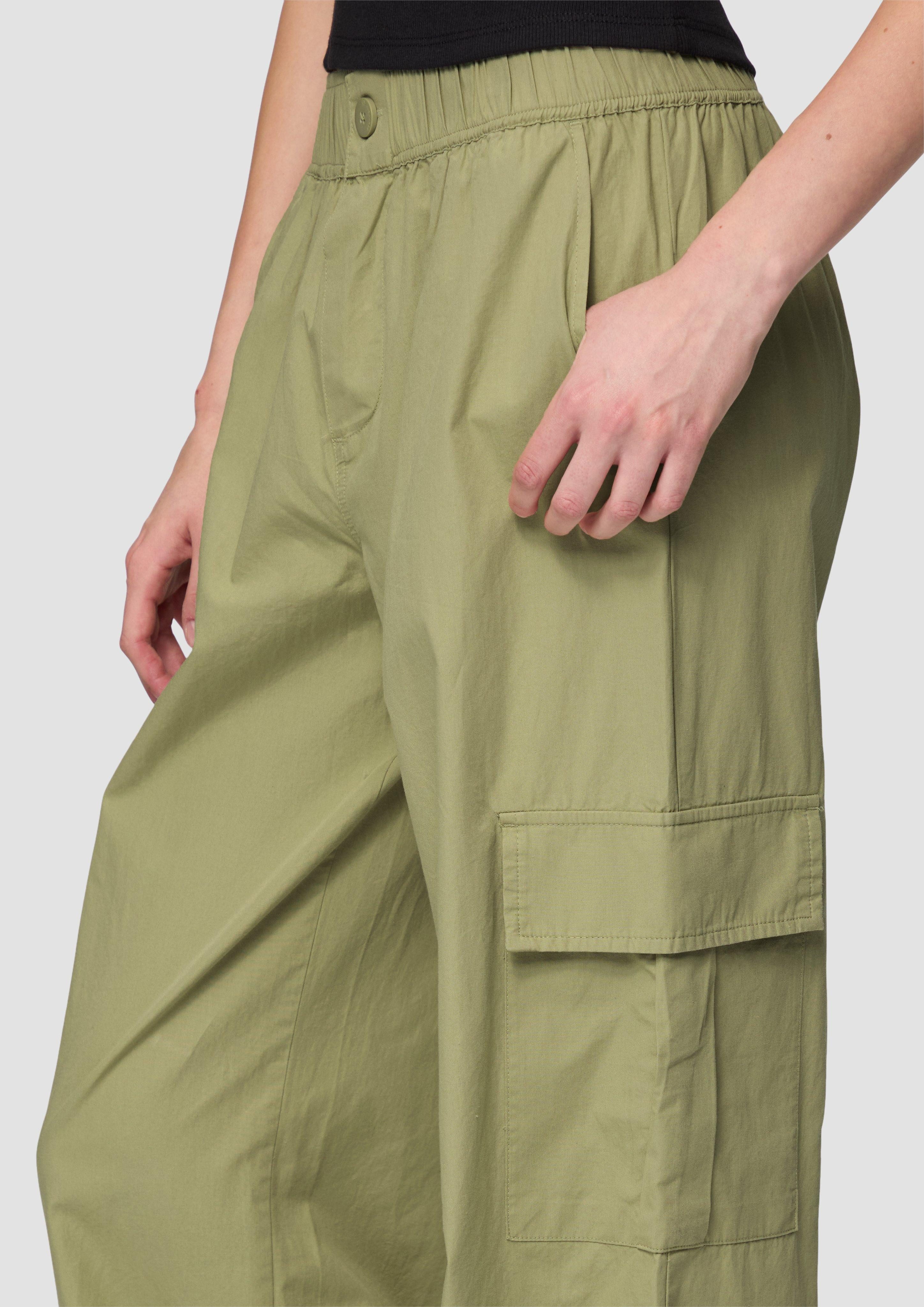 QS Stoffhose Wide-Leg-Hose mit Cargo-Taschen und günstig online kaufen
