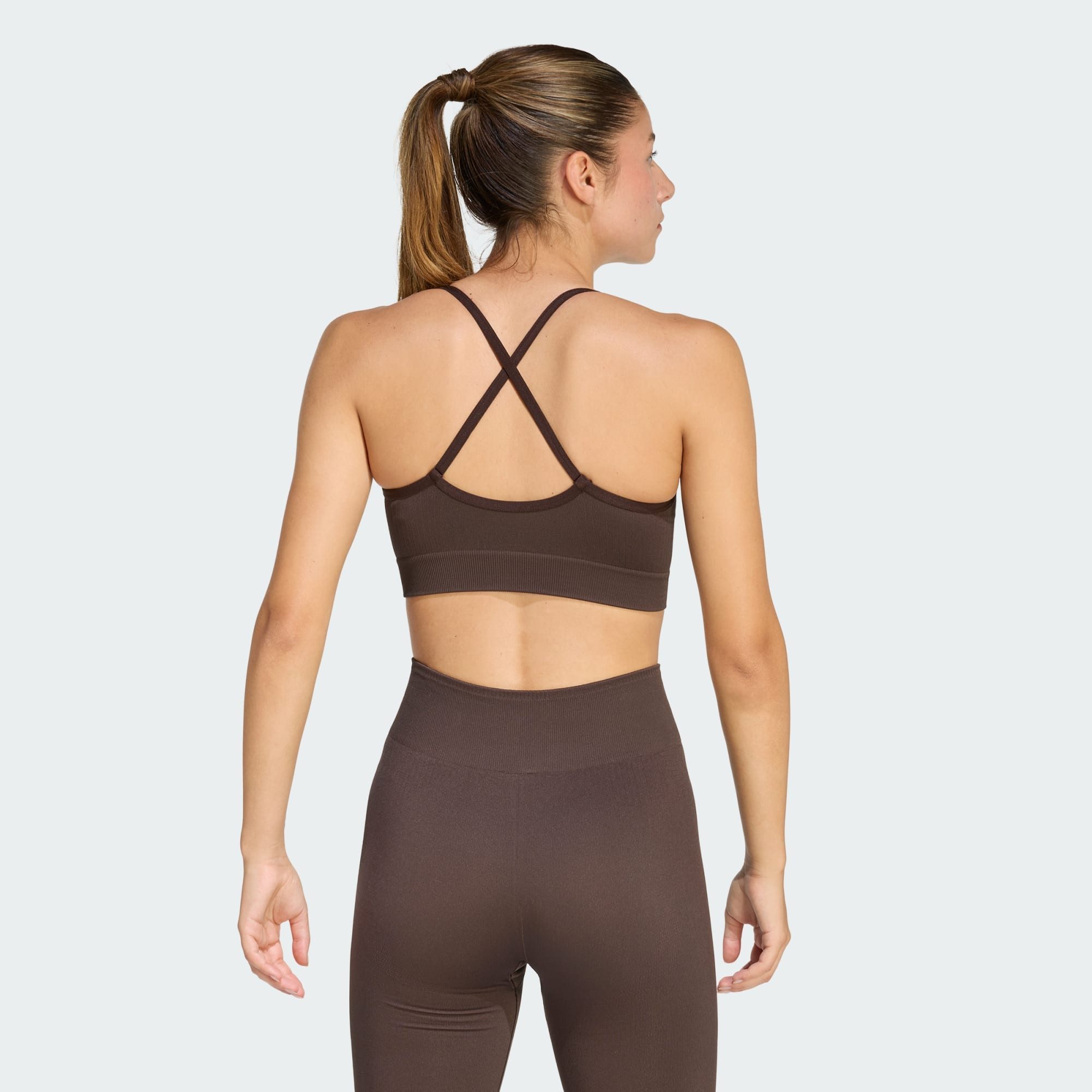 adidas Performance Sport-BH WORKOUT ESSENTIALS LEICHT STÜTZENDER STRICK-BH (1-tlg)