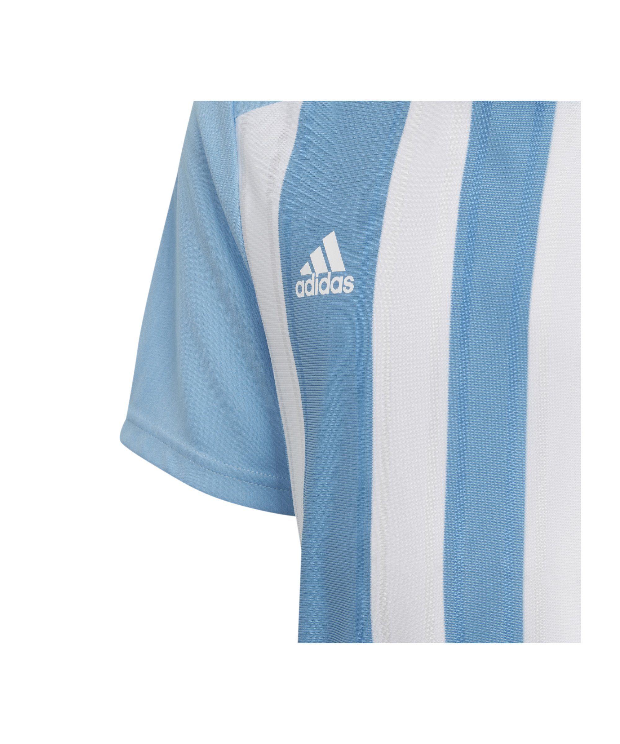 Striped Performance blauweissblau 21 Kids kurzarm Trikot adidas Fußballtrikot