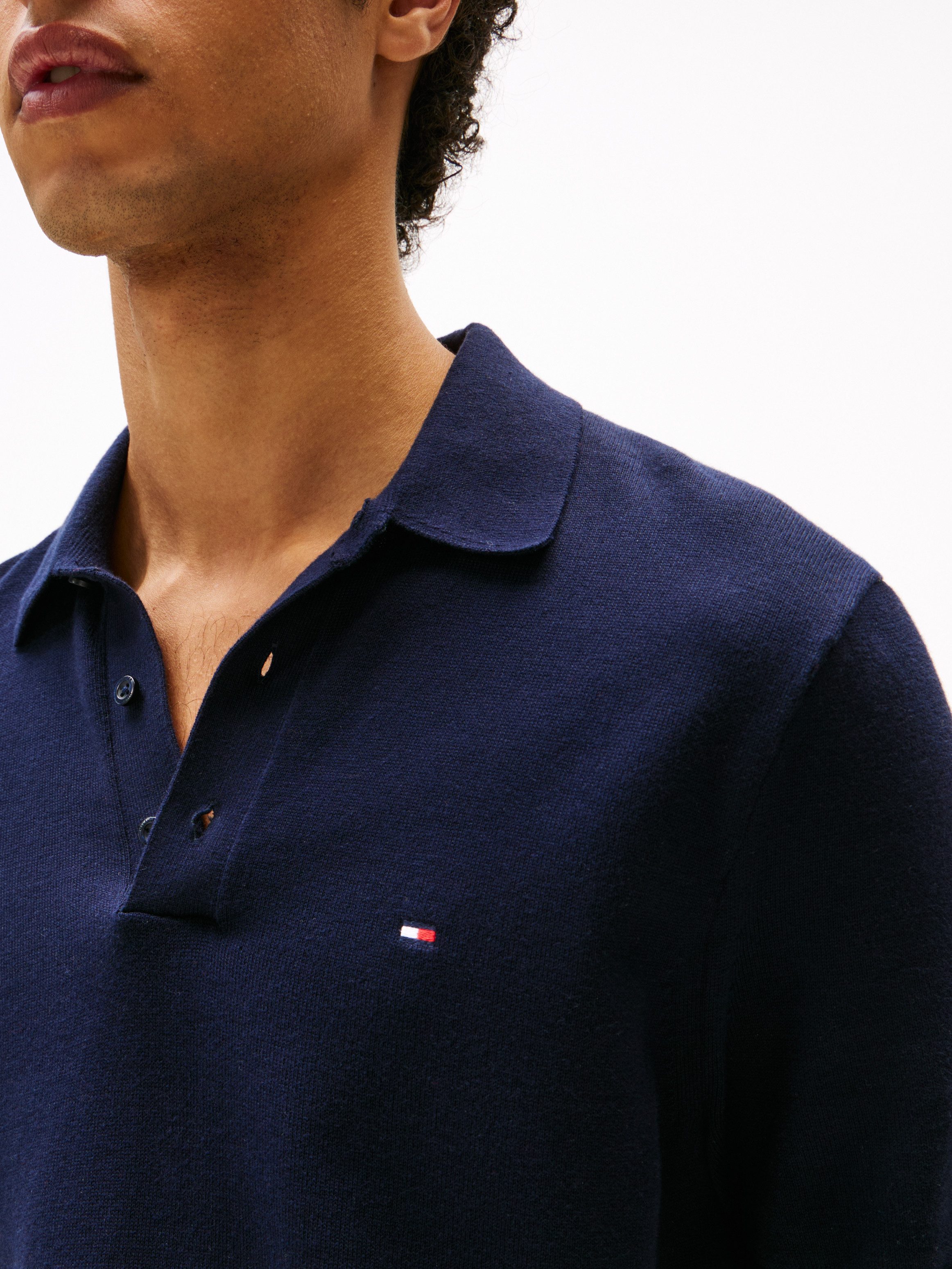 Tommy Hilfiger Poloshirt ESSENTIAL COTTON KNITTED günstig online kaufen