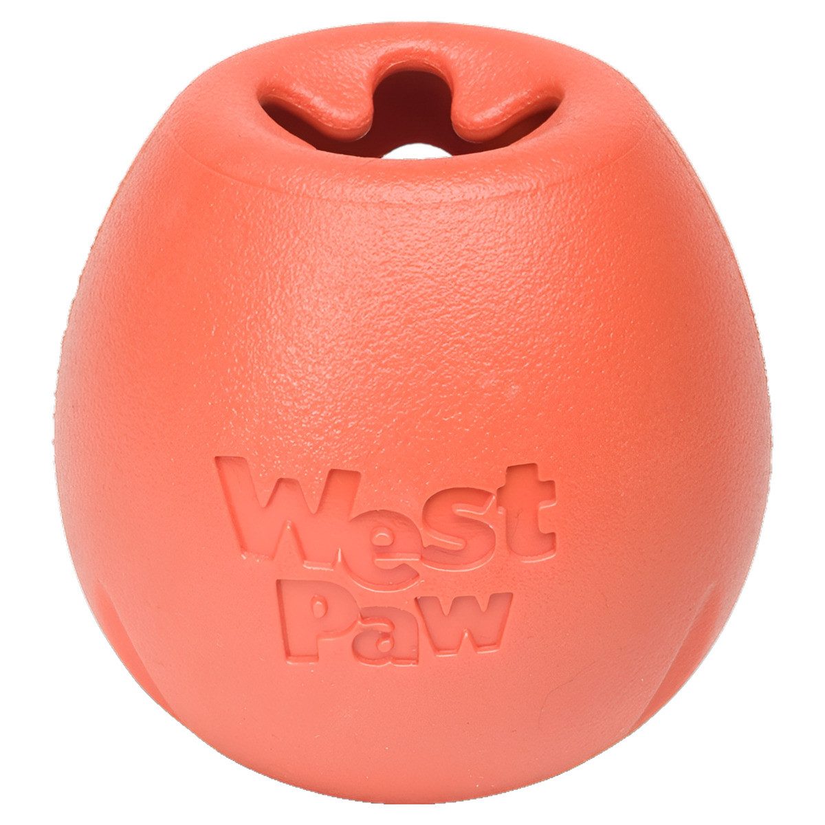 Snackball Hundespielzeug Zogoflex Echo Rumbl orange