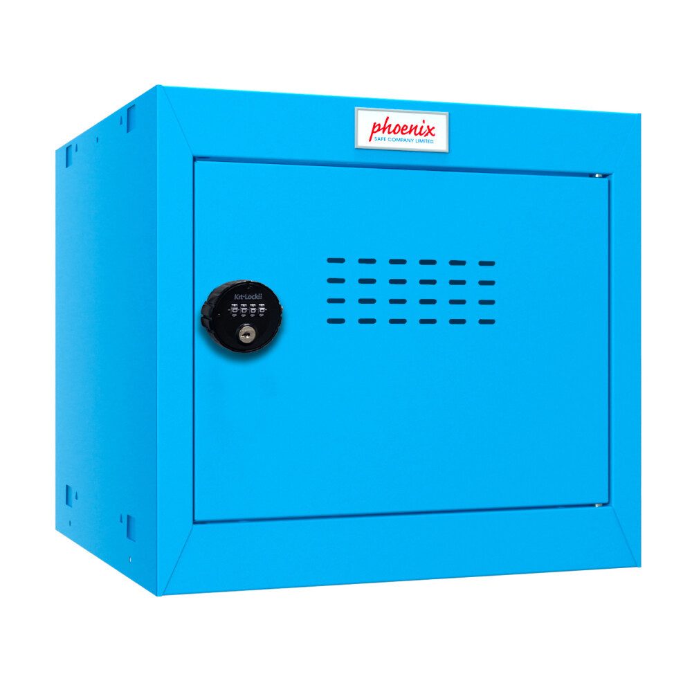 Phoenix Tresor Phoenix CL0344BBC Würfel-Schließfach Cube Locker 44L - Blau (1-St)