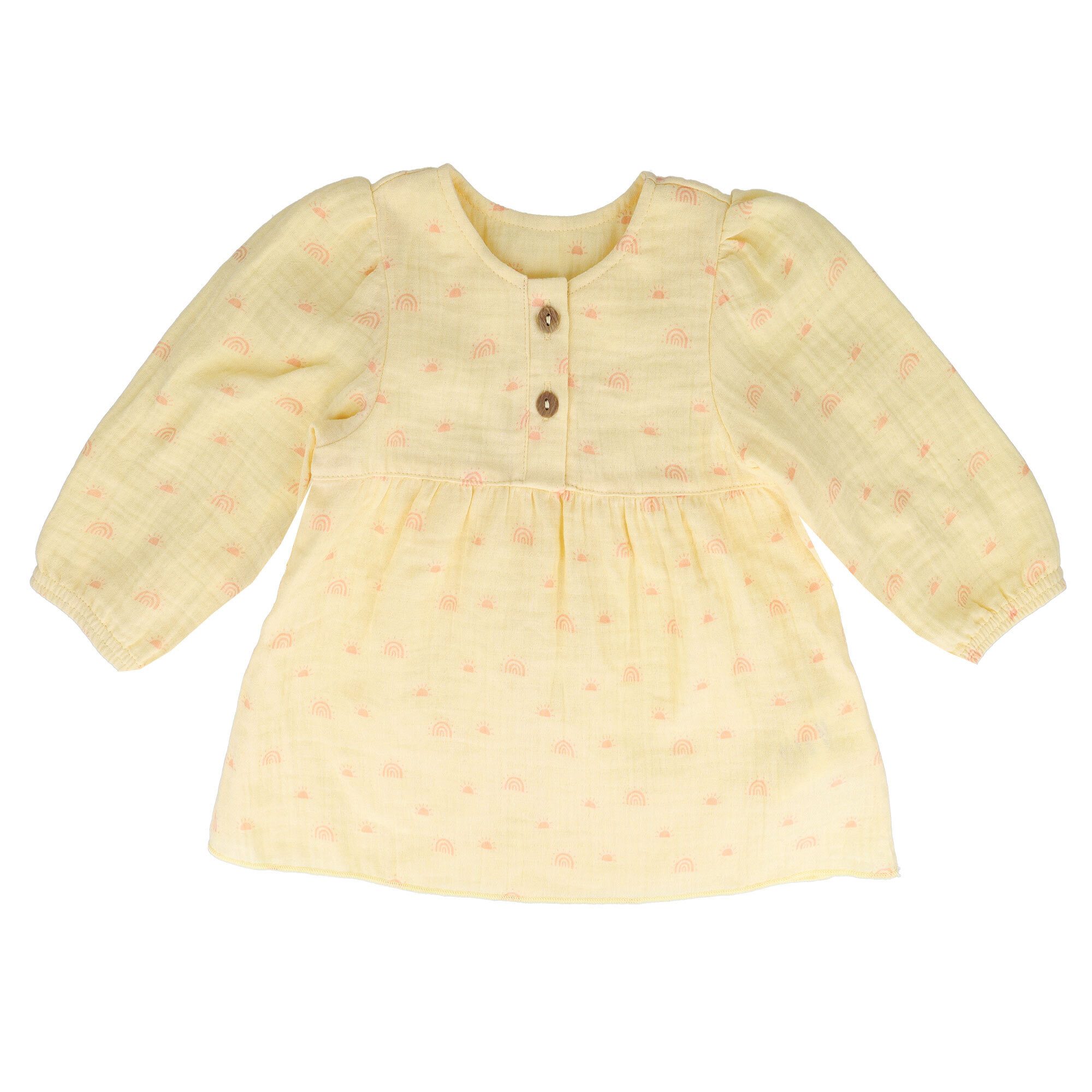 MAXIMO Shirtbluse GOTS BABY GIRL-Bluse langer Ärmel, Musselin (1-tlg)