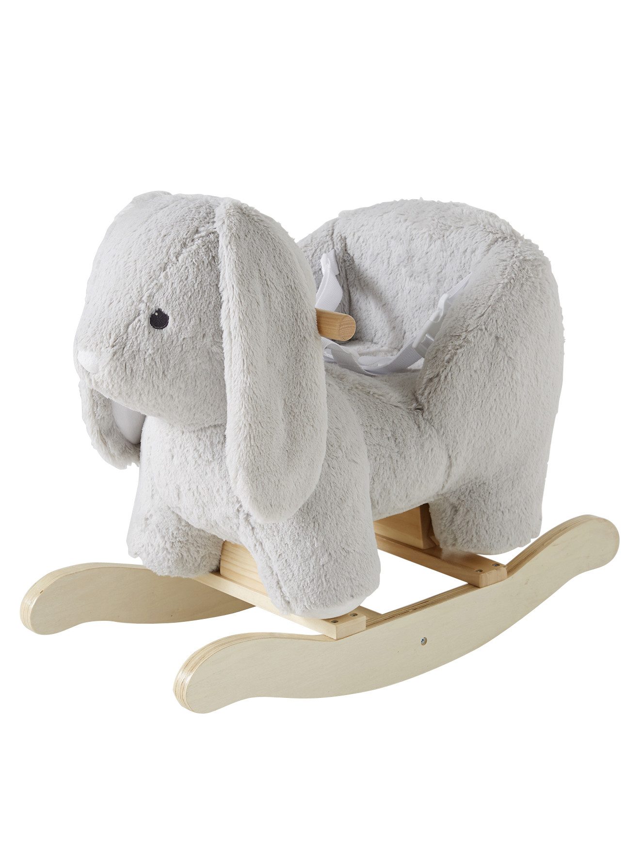 vertbaudet Schaukeltier Schaukel-Hase mit Holzgestell FSC® günstig online kaufen