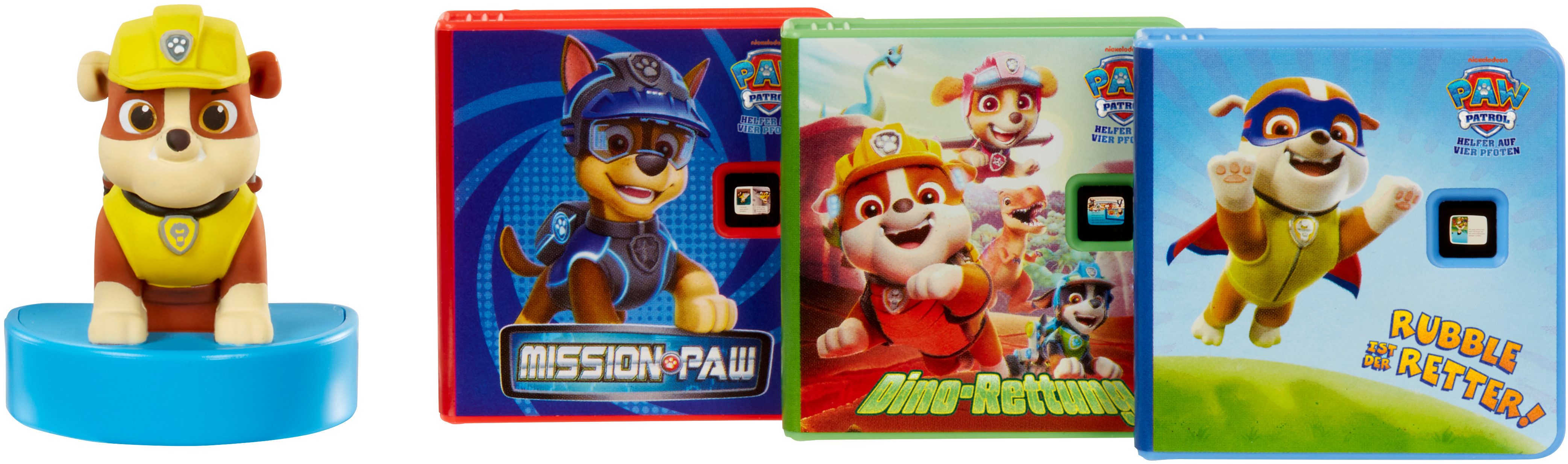Little Tikes® Hörspielkassette Story Dream Machine, Paramount PAW Patrol Entdecker-Kollektion, (Set, 4-St), passend für Story Dream Machine
