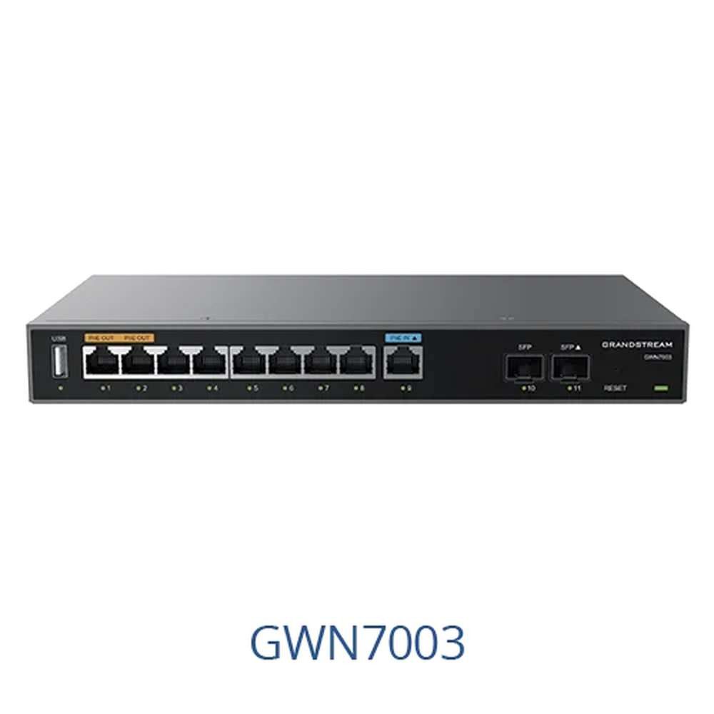 GRANDSTREAM Grandstream GWN7003 Wired Router 2x SFP 9x GbE WAN/LAN LAN-Router