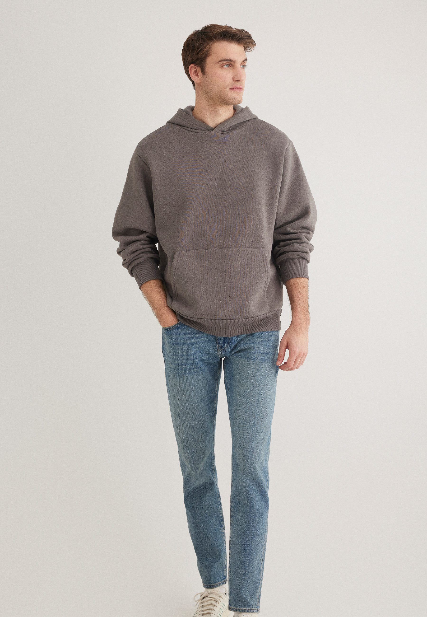 Mavi Kapuzenpullover HOODIE Hoodie mit Bauchtasche