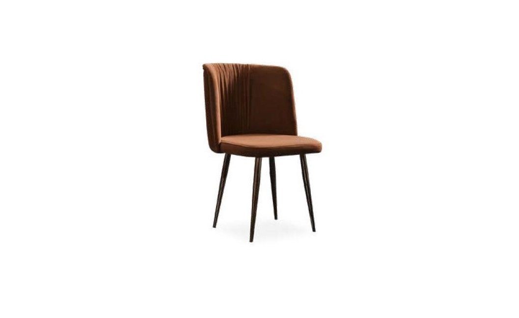 Design Lehnstuhl Holz Stühle Braun Sessel Esszimmerstuhl JVmoebel Sitz Stuhl Luxus