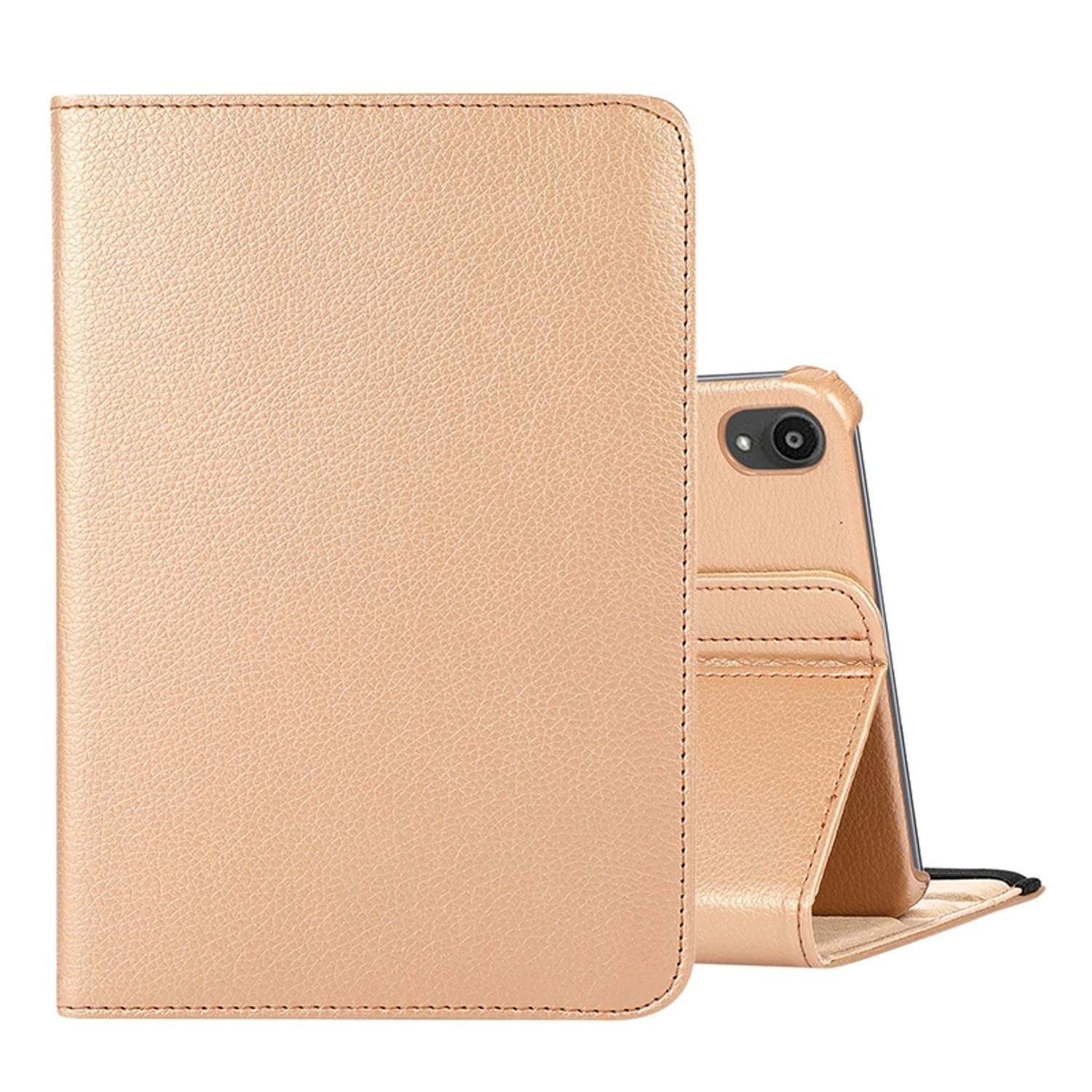 König Design Tablet-Hülle Apple iPad mini 6, Tablethülle für Apple iPad mini 6 Schutztasche Wallet Cover 360 Case Etuis