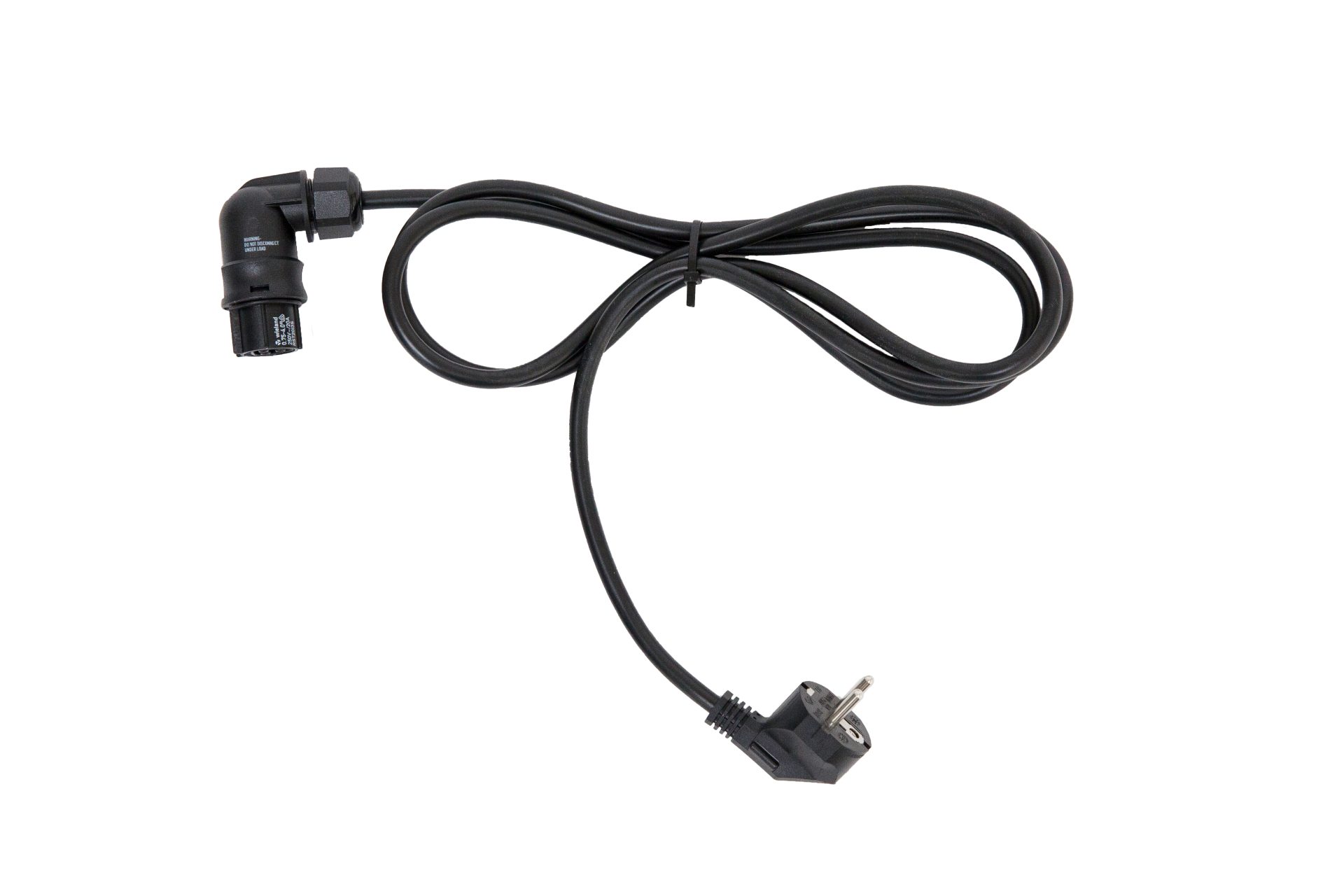 SANlight Шнур питания gewinkelt EU 2,1 m Шнур питания, Typ F, Wieland 3-pol Female, Offizielles Zubehör für SANlight EVO und Q Gen2