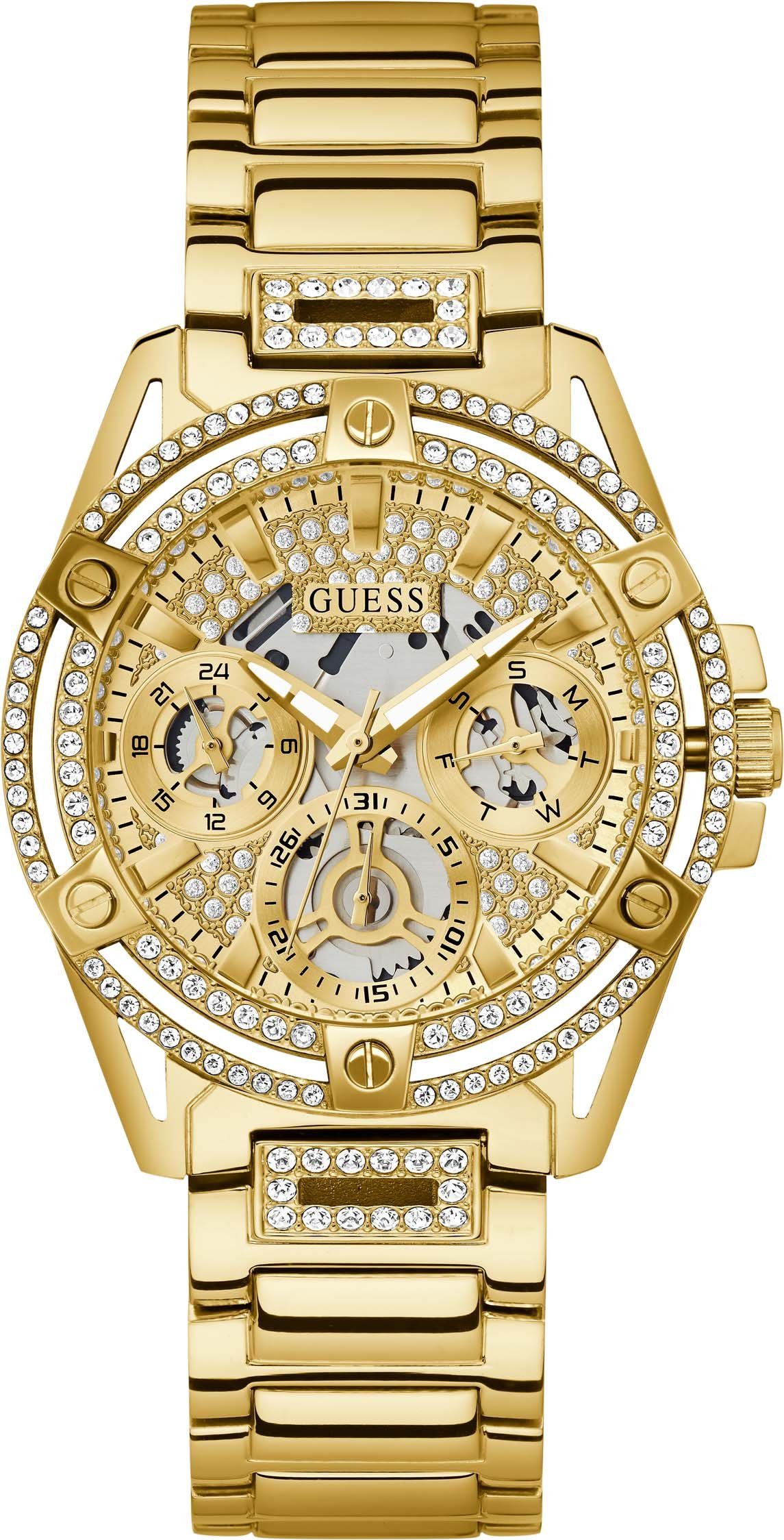 Guess Multifunktionsuhr QUEEN GW0464L2, Armbanduhr, Quarzuhr, Damenuhr