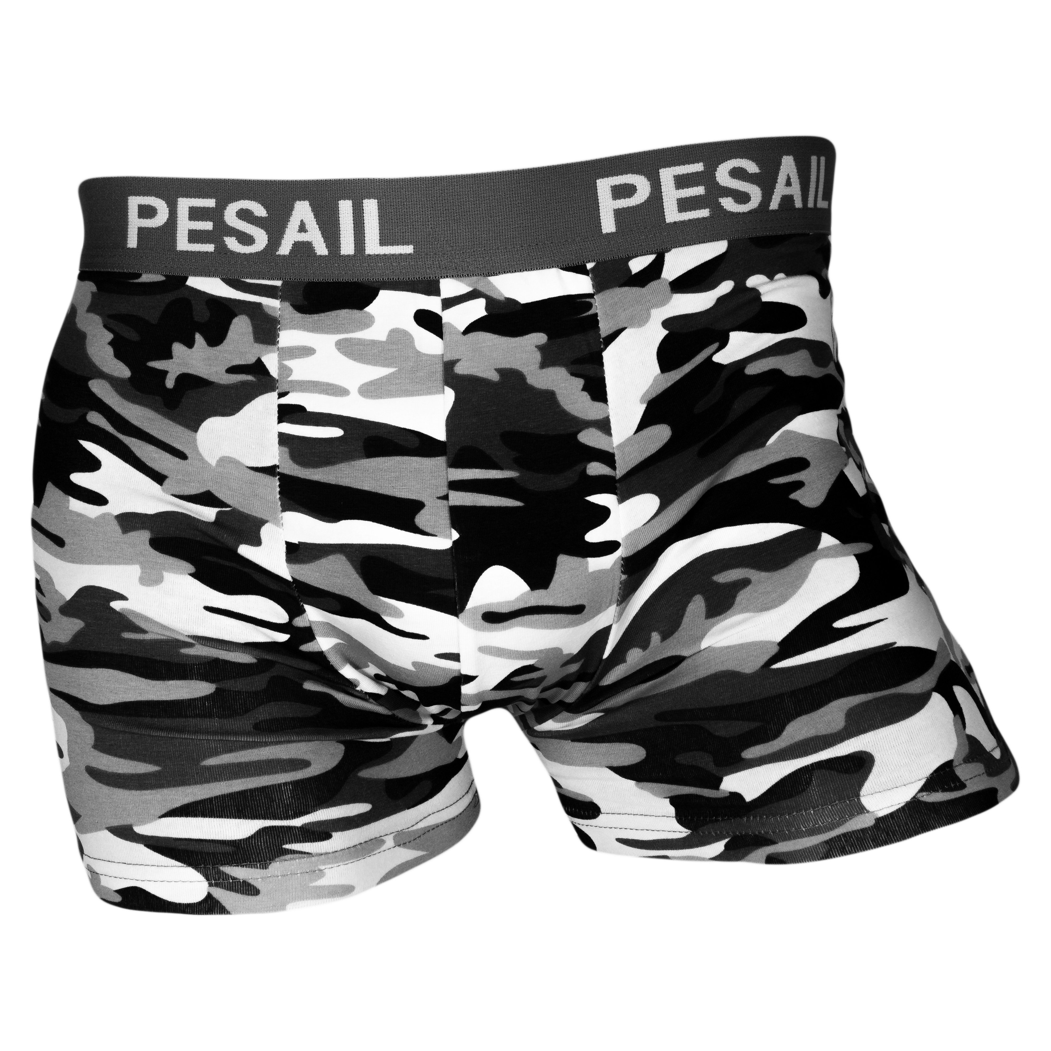 TEXEMP Boxershorts 5er Army Herren Seamless (Packung, - Boxer Baumwolle Baumwolle 95% 5-St) Pack Boxershorts Unterhose 10er Unterwäsche Shorts Retroshorts Tarn Trunks