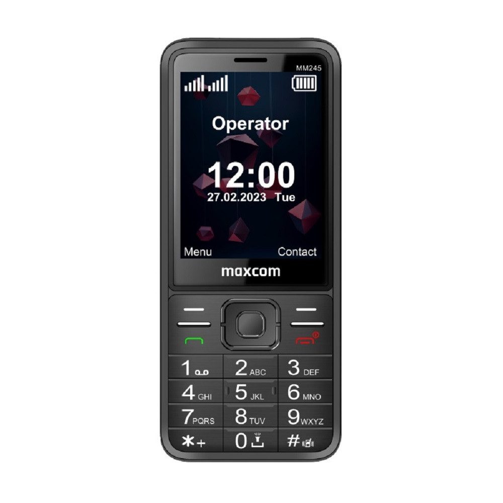 Maxcom Classic MM245 4G Dual-SIM-Handy 2,8" USB-C-Anschluss Handy