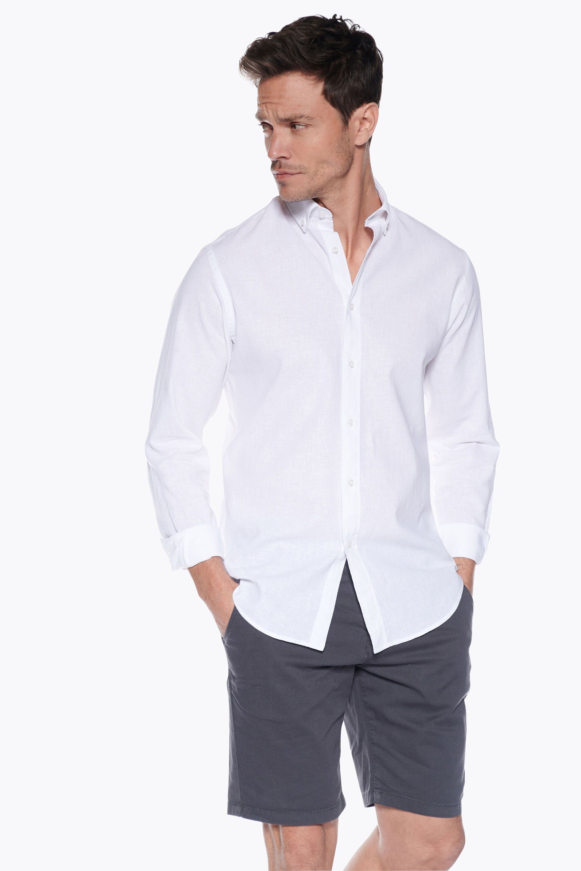 Leinenhemd Tailored Fit