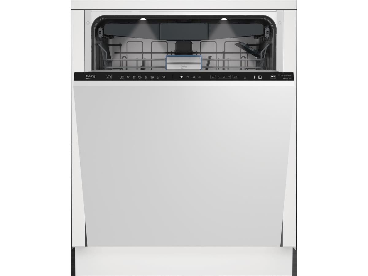 BEKO vollintegrierbarer Geschirrspüler BG BG840EXVI 7628191677, 14 Maßgedecke