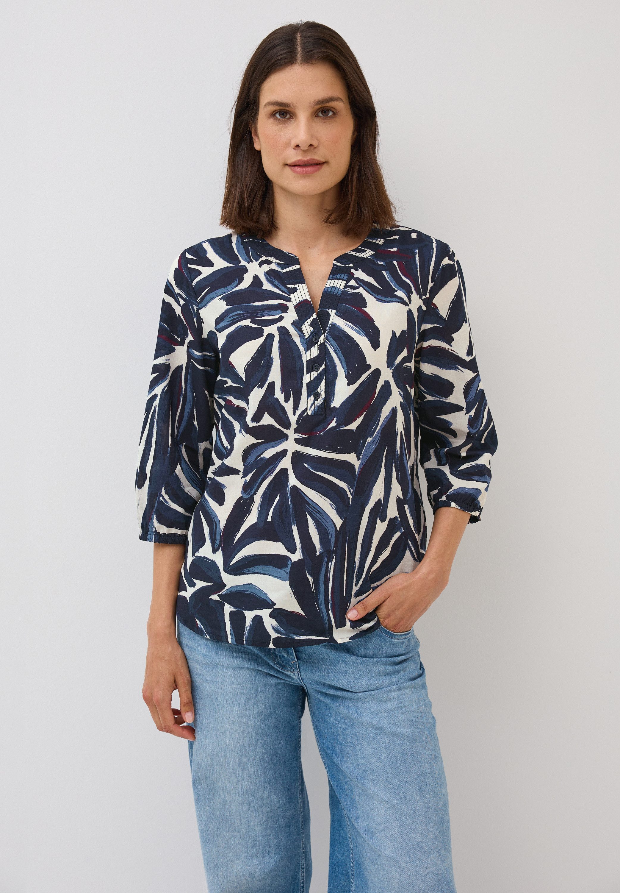 Cecil Chiffonbluse, mit allover Print günstig online kaufen