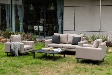 MANDALIKA Garden Gartenlounge-Set Outdoor Lounge Set Sava 100% wetterfest mit LIKA-TEX® Bezug