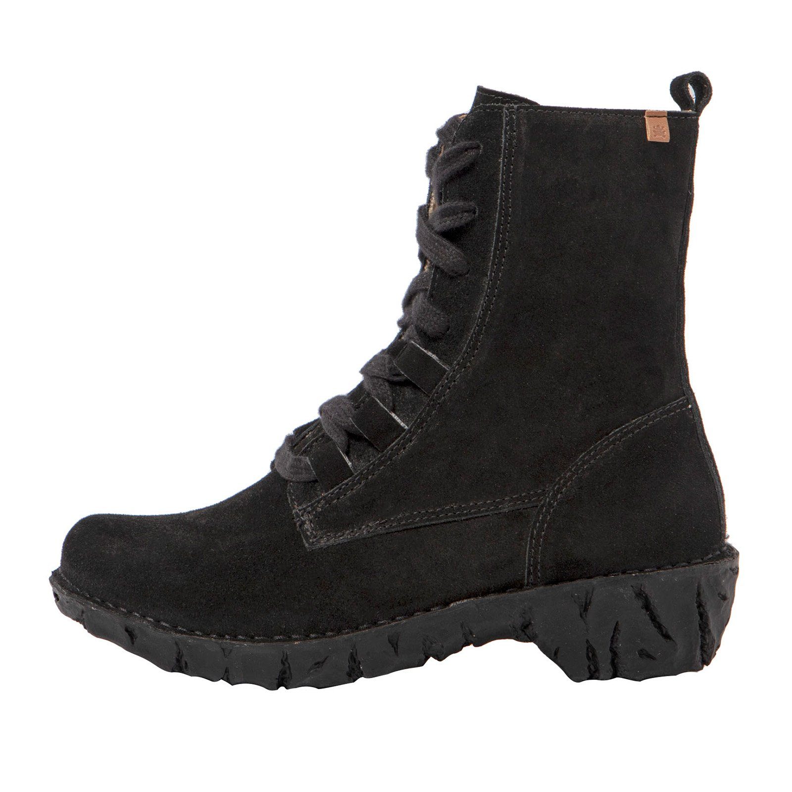 El Naturalista Schnürboots Schwarz (BLACK)