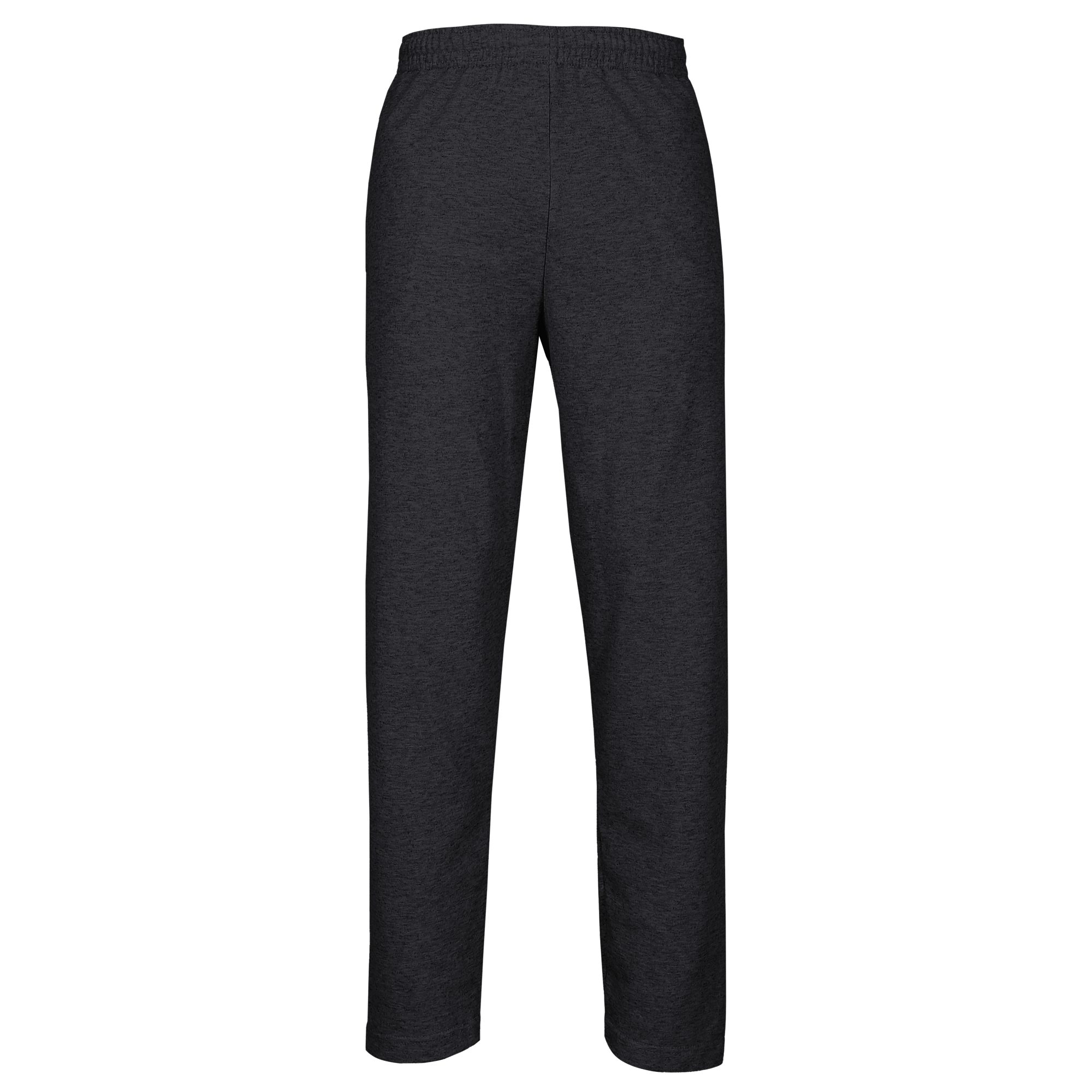 Fruit of the Loom Homewearhose Fruit of the Loom Classic Open Hem Jog Pants dunkelgrau meliert