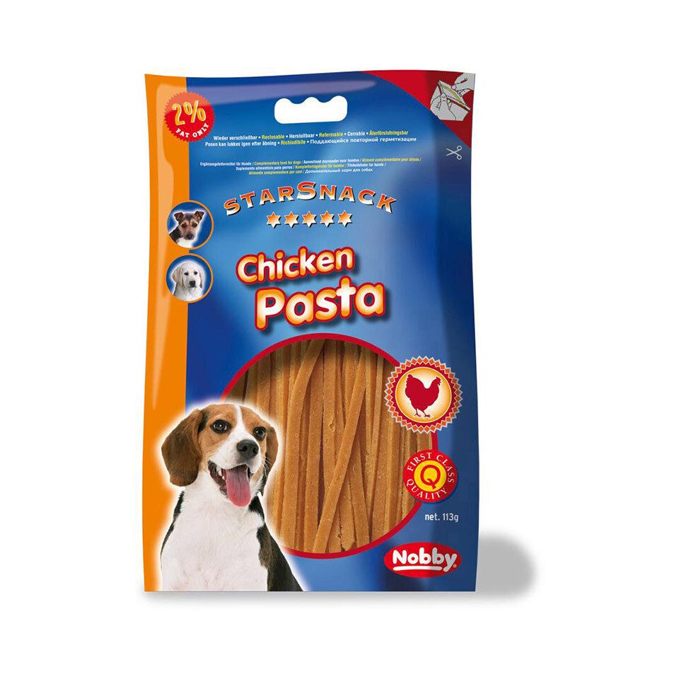 Nobby Starsnack Chicken Pasta 113 g, Snack für: Hund