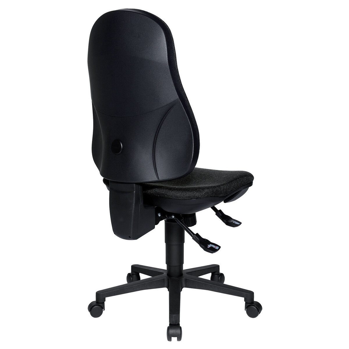 TOPSTAR Drehstuhl Drehstuhl Support SY - anthrazit ohne Armlehnen weiche Rollen.