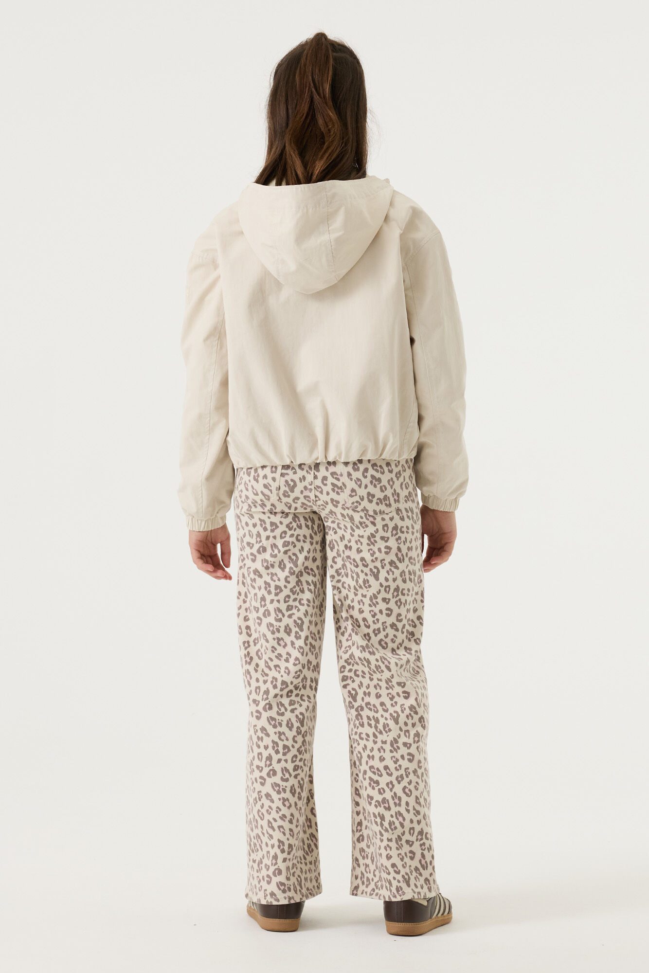 Garcia Bomberjacke mit Kapuze, dünn ohne Wattierung