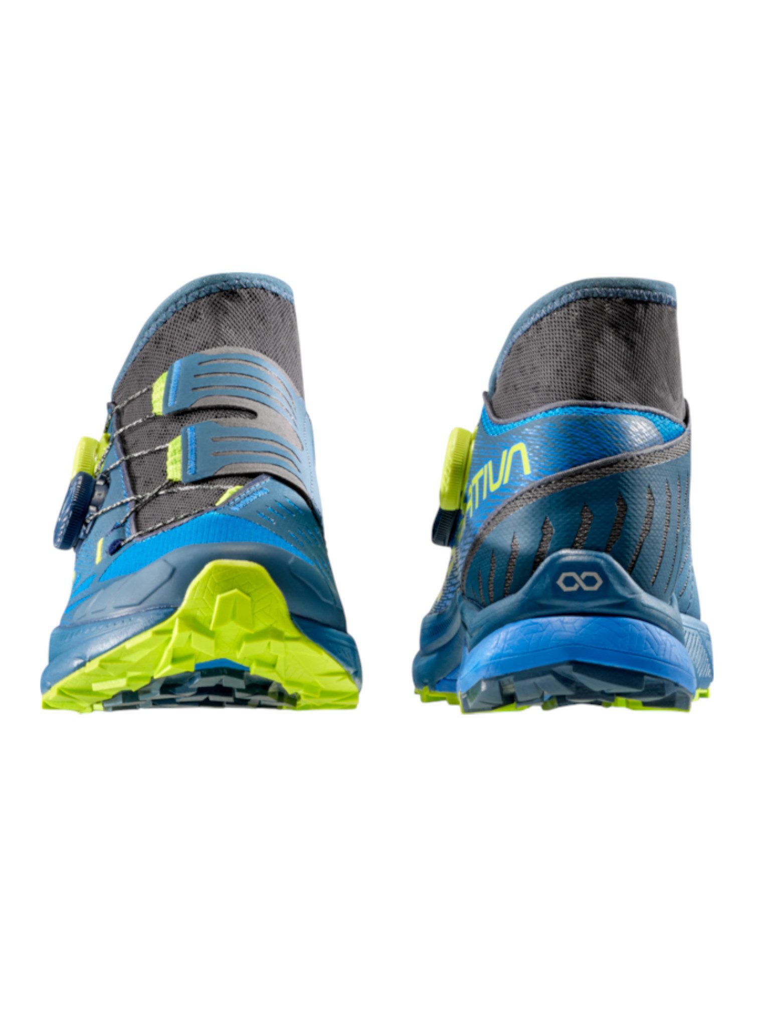 La Sportiva Trail-Laufschuhe Jackal II Boa blau/lime Herren Wanderschuh günstig online kaufen