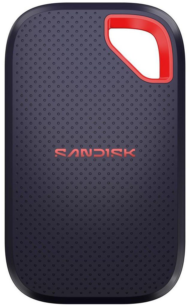 Sandisk Externe SSD "Extreme Portable" SSD-Festplatte (2000 GB) 3,5" 2000 MB/S Lesegeschwindigkeit