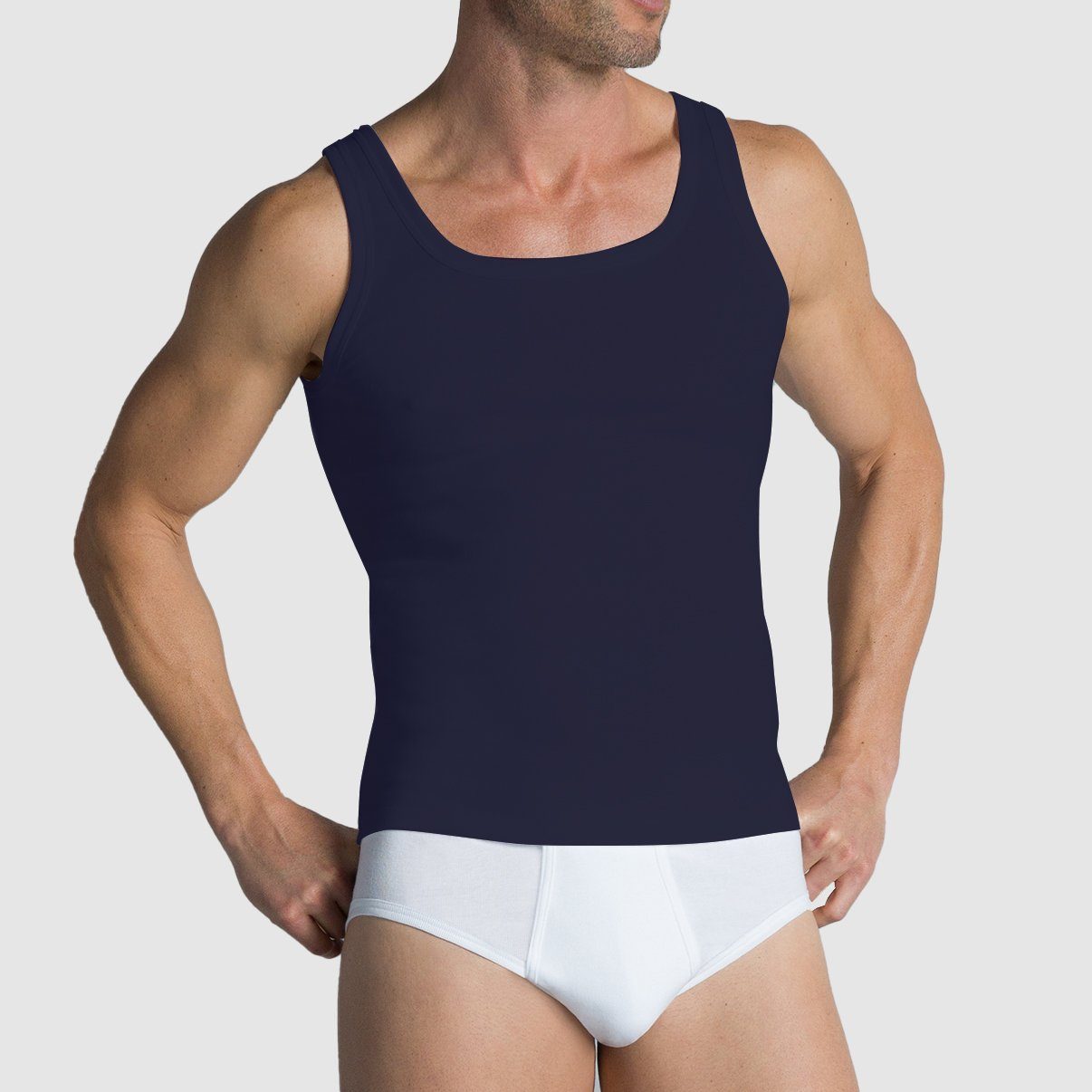 GÖTZBURG Unterhemd Classic Fine Rib (Mehrpack, 4-St) atmungsaktiv, hautfreu günstig online kaufen