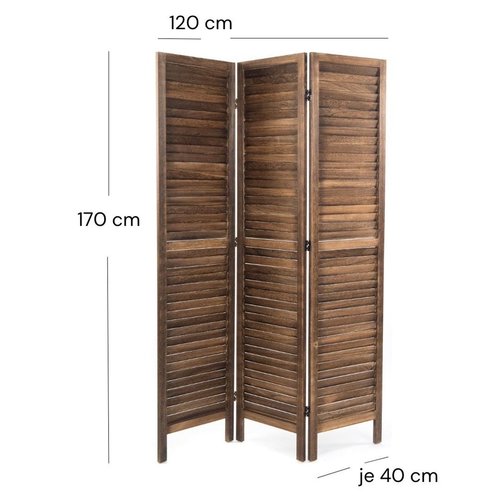 DESIGN DELIGHTS Paravent RAUMTEILER COTTAGE, Holz günstig online kaufen