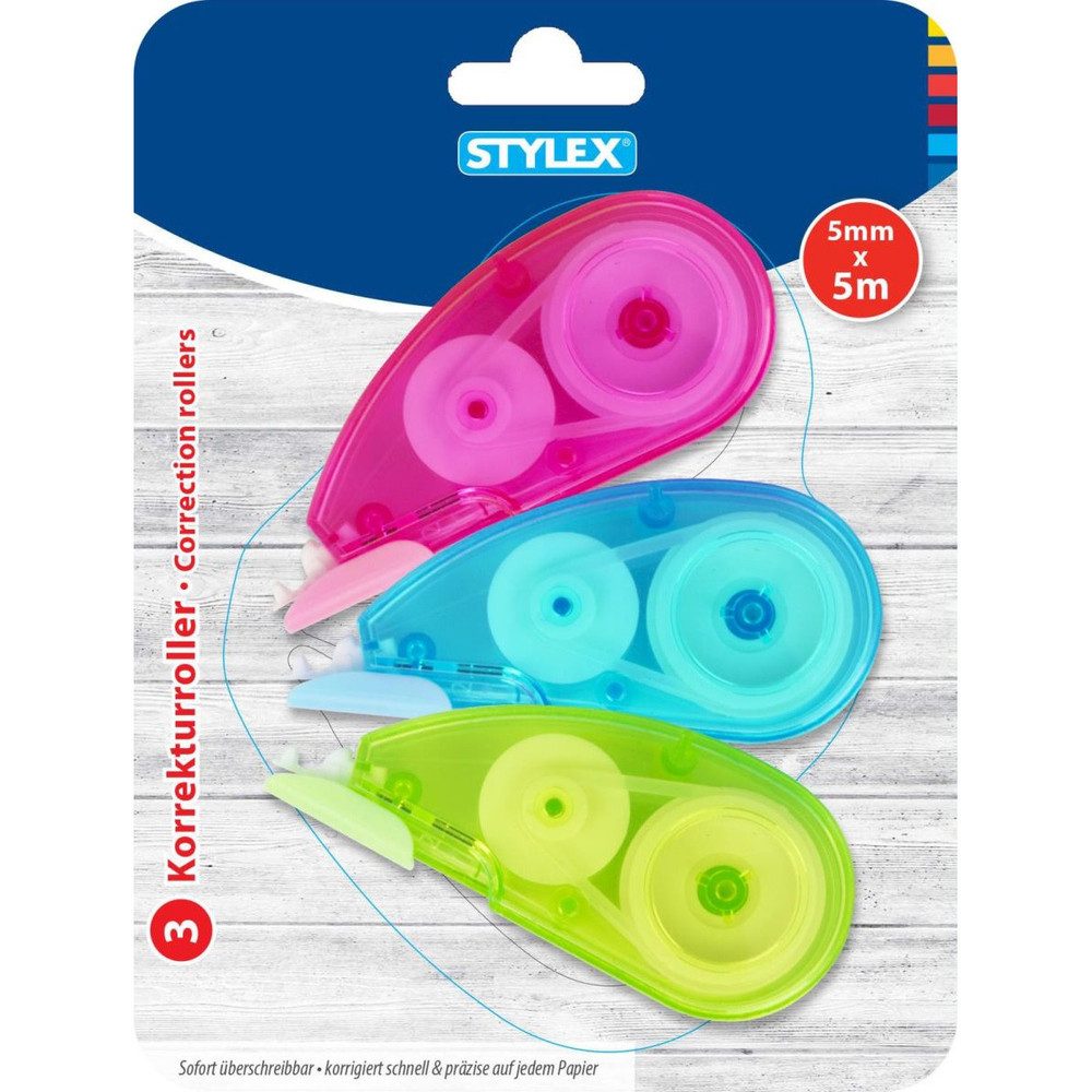 Schulheft Stylex - Korrekturroller - 3 Stück