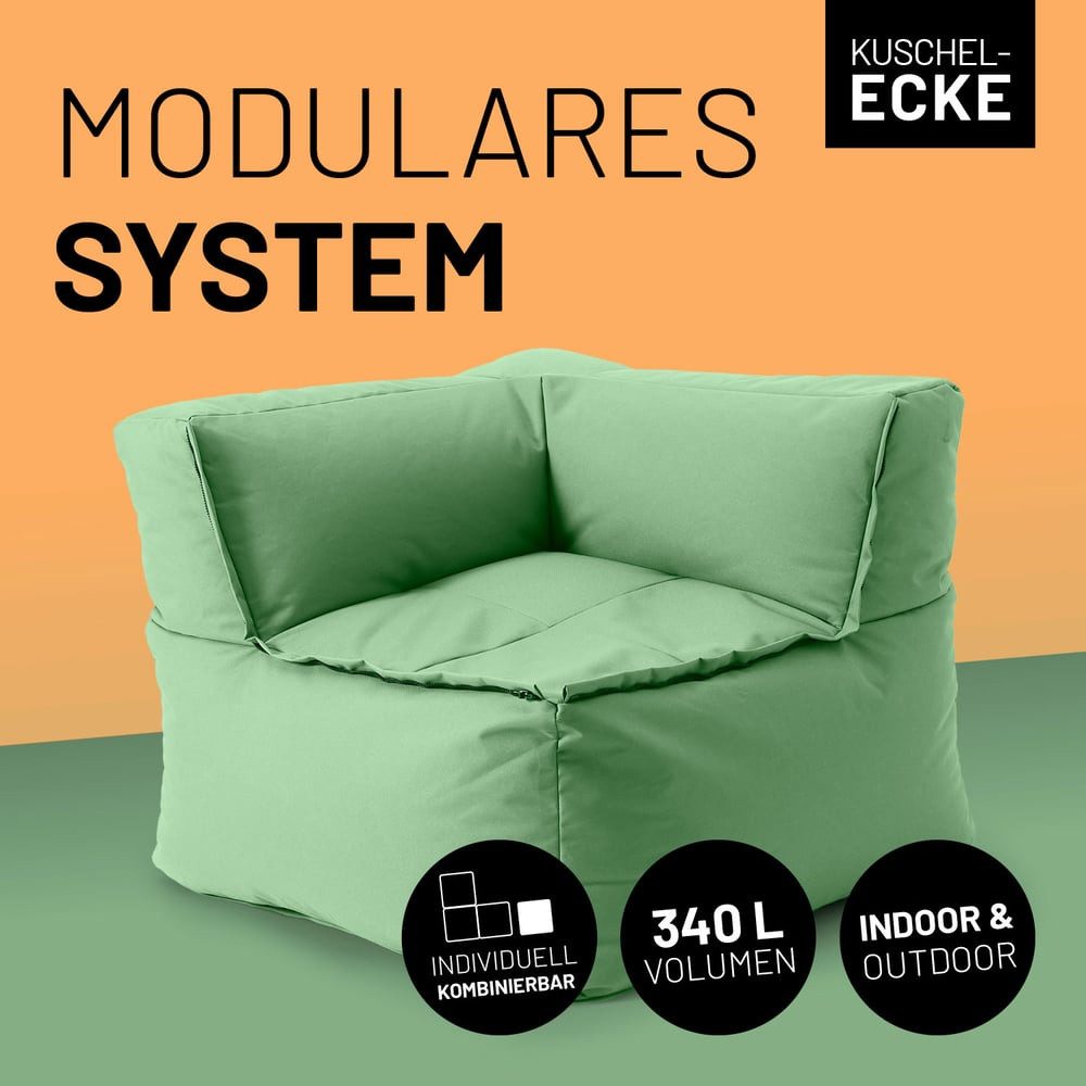 Lumaland Sitzsack In- & outdoor Sofa individuell kombinierbar mit dem Modul günstig online kaufen