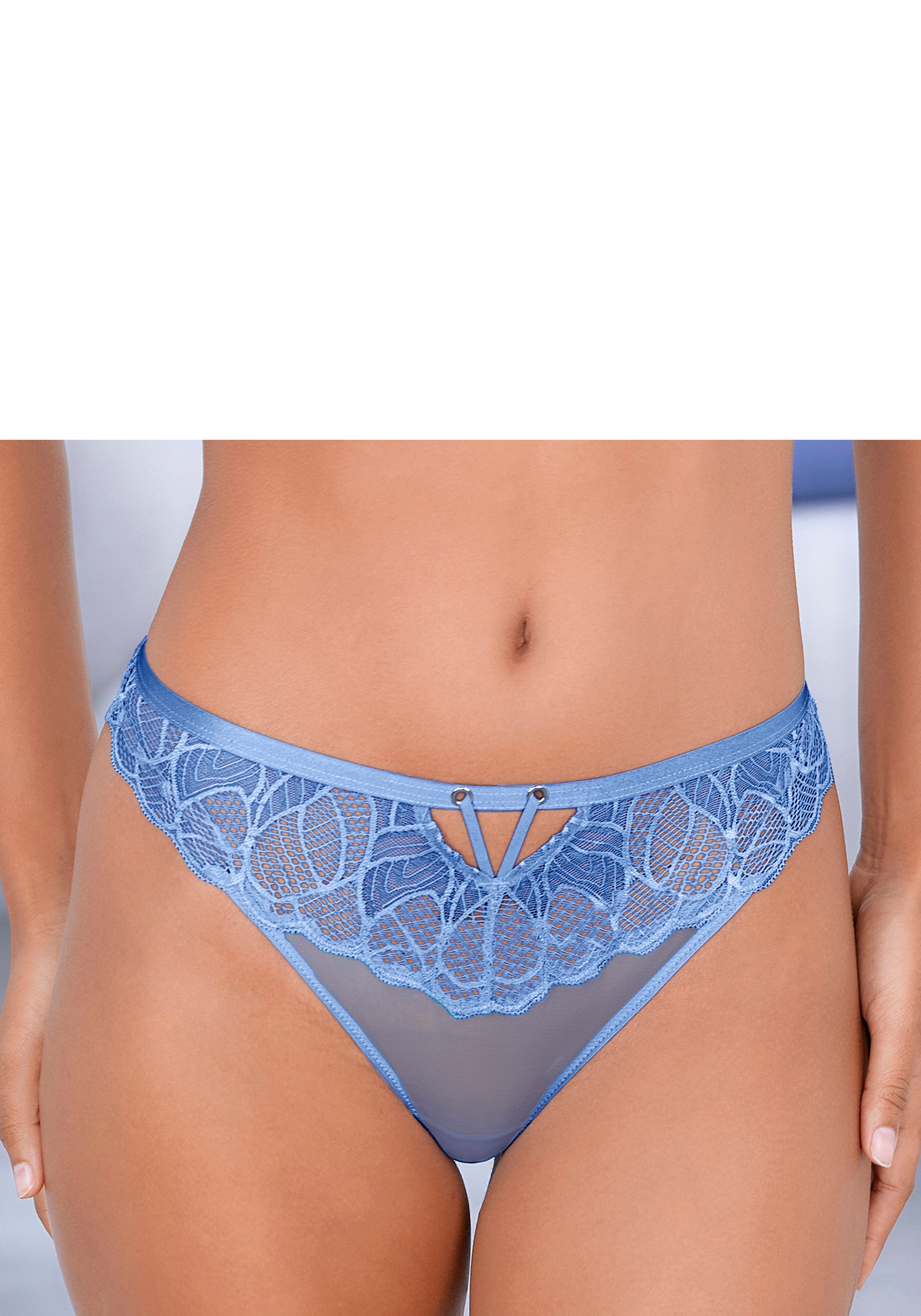 LASCANA String Alicia mit schönem Bund aus feiner Spitze
