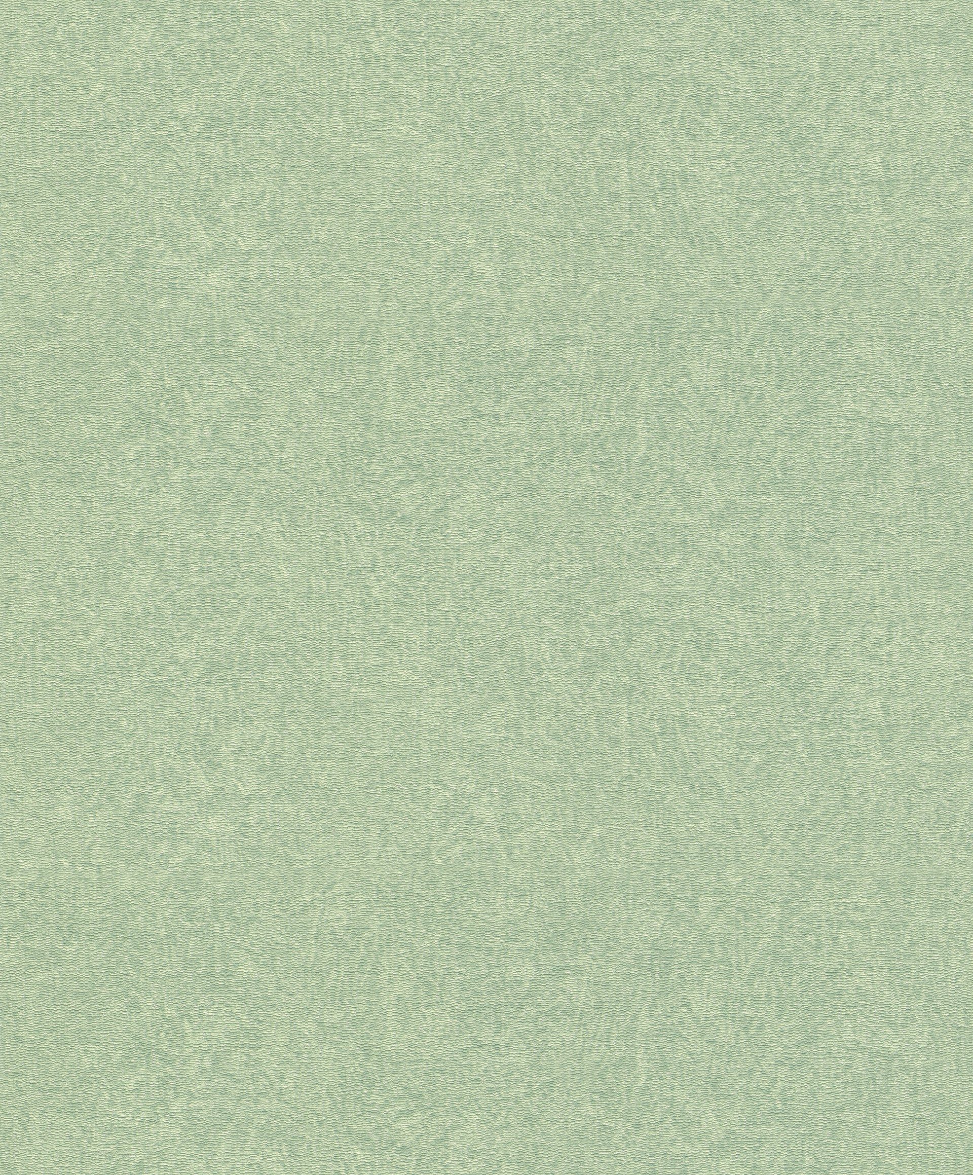 und Unitapete (1 Rasch grün St), Schimmer Vliestapete einfarbig, mit Struktur Composition,